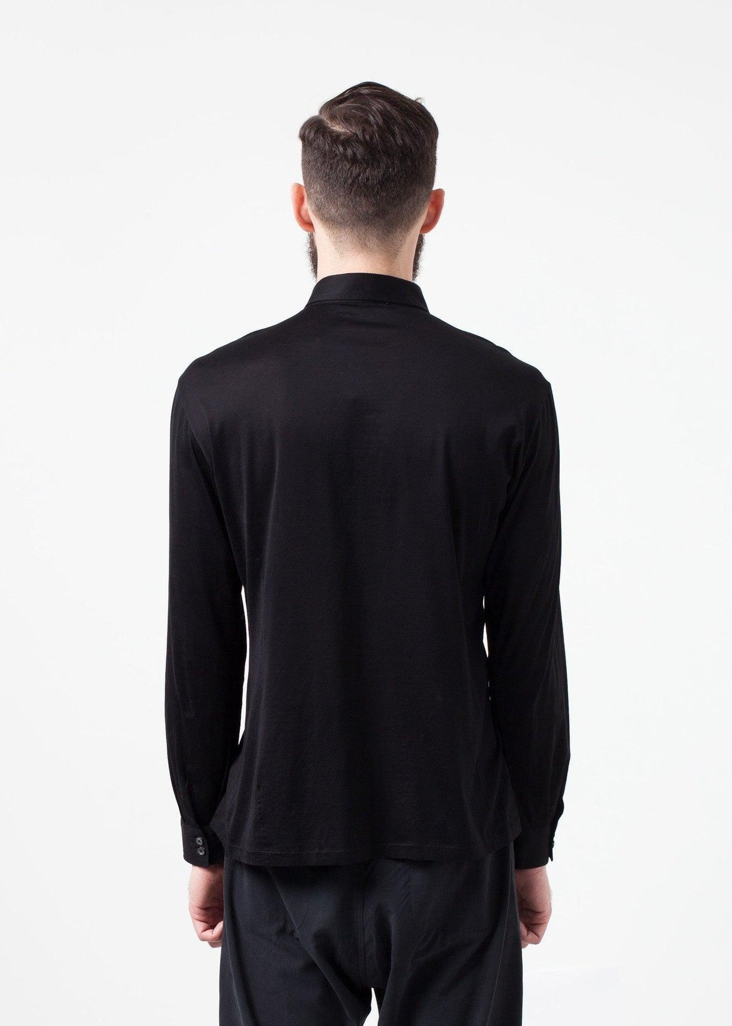 Scotland Button-Up in Black.
