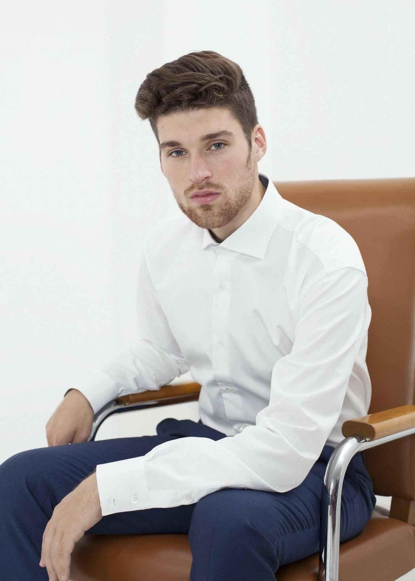 Dartmouth Shirt in White.