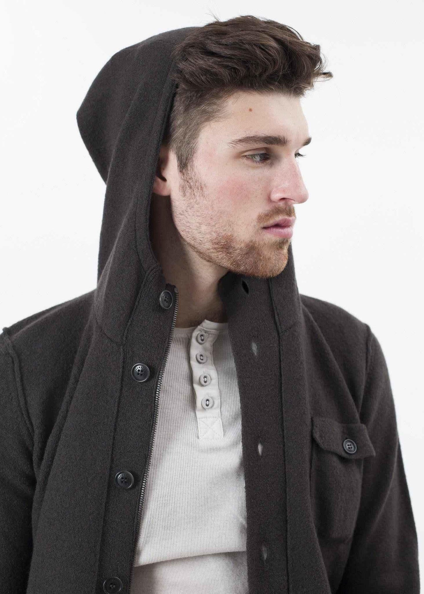 Hubbard Jacket in Dark Green.
