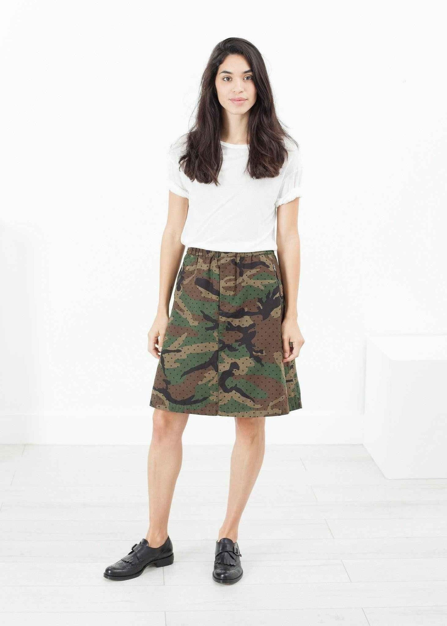 Military Skirt in Camo.