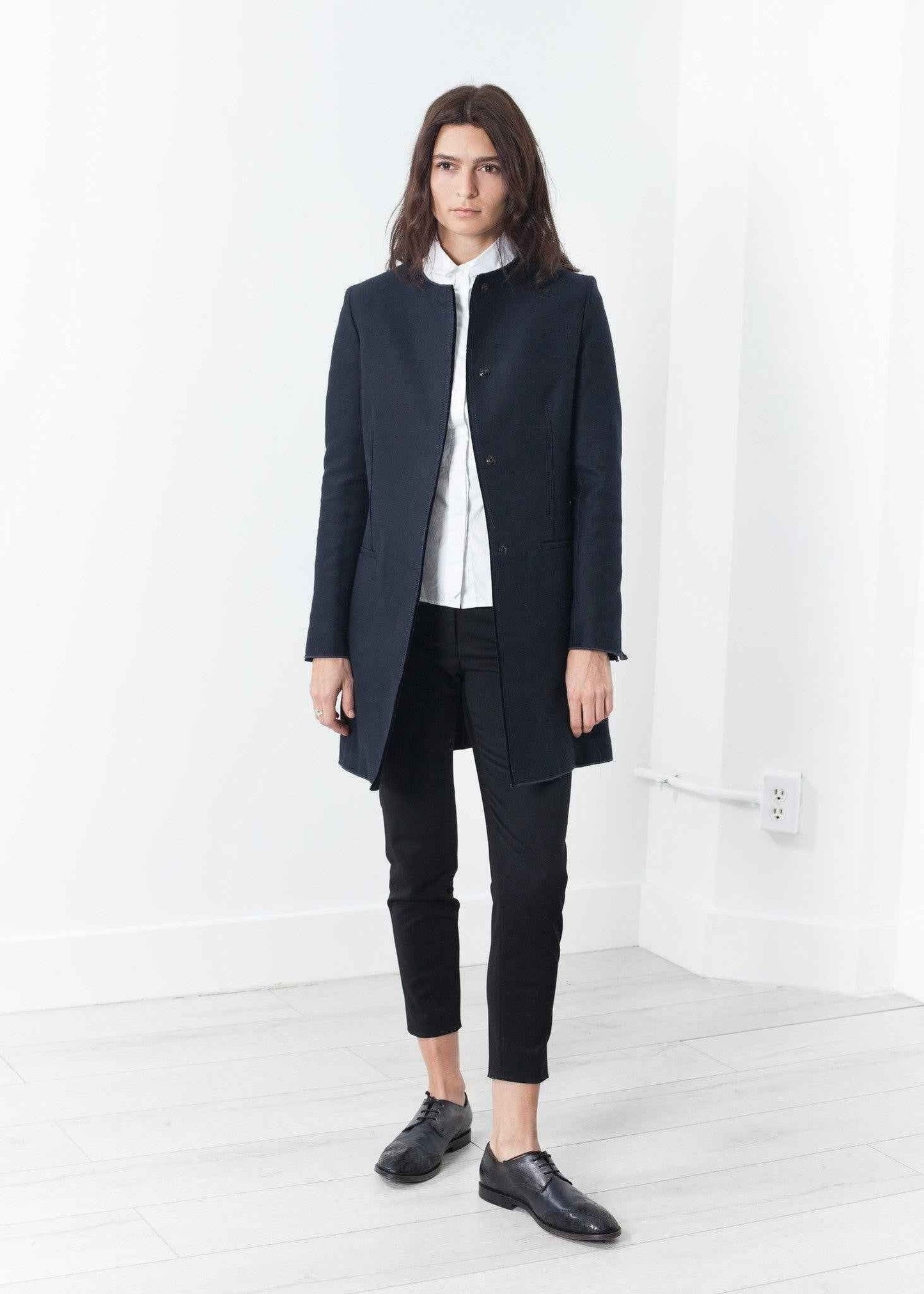 Tessuto Jacket in Navy.