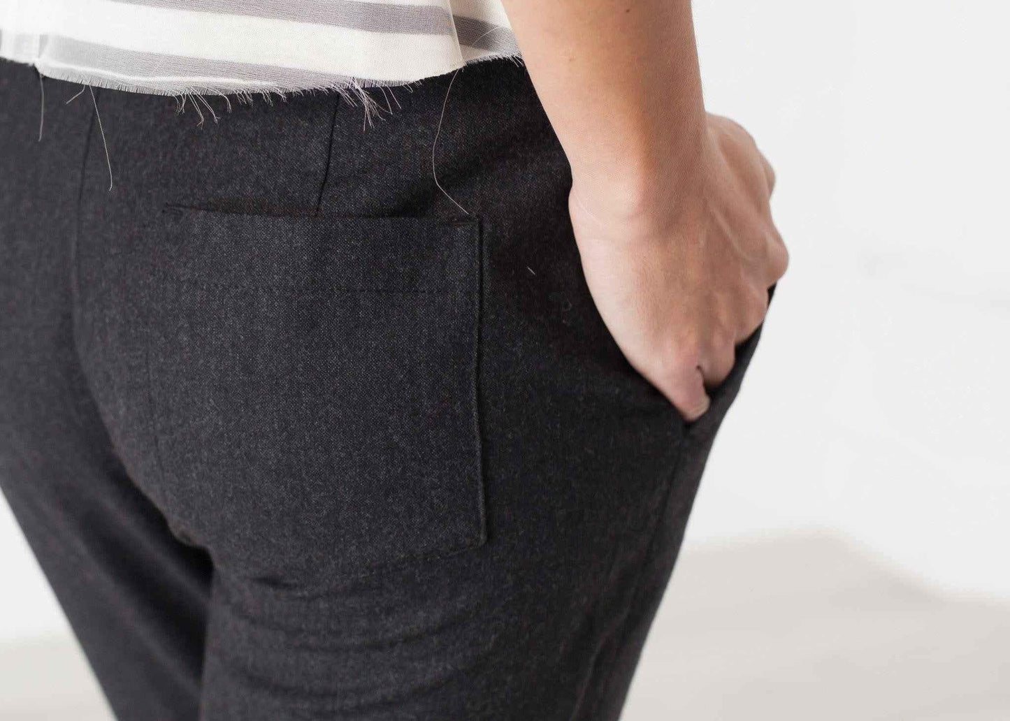 Eda Pants in Black.