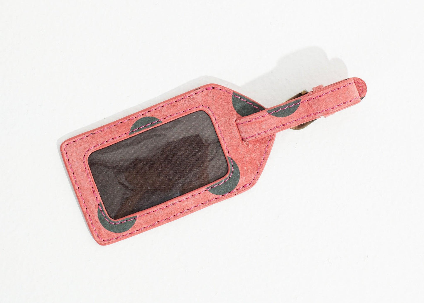 Oscar Luggage Tag in Rose.
