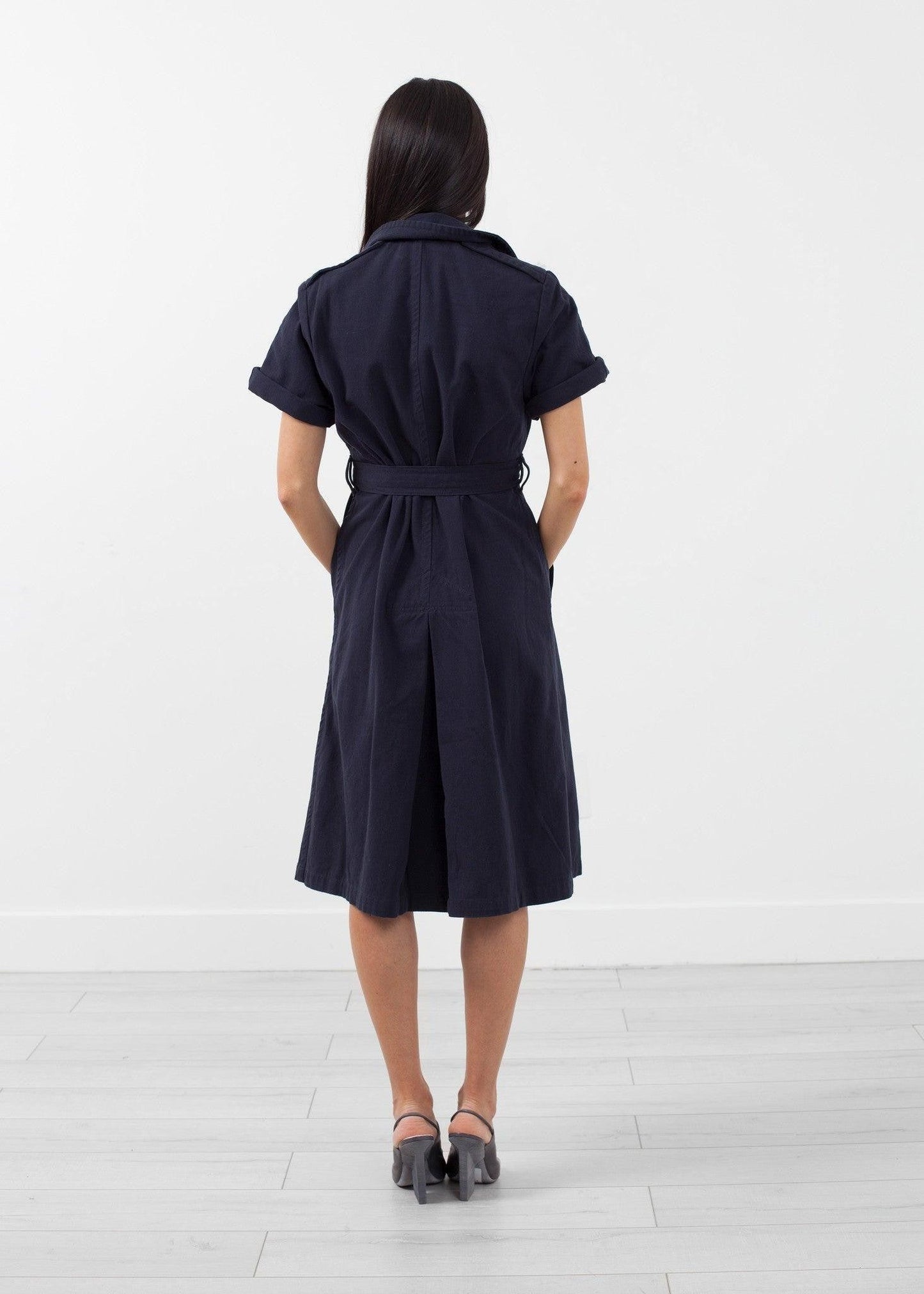 Rolled Sleeve Trenchcoat.