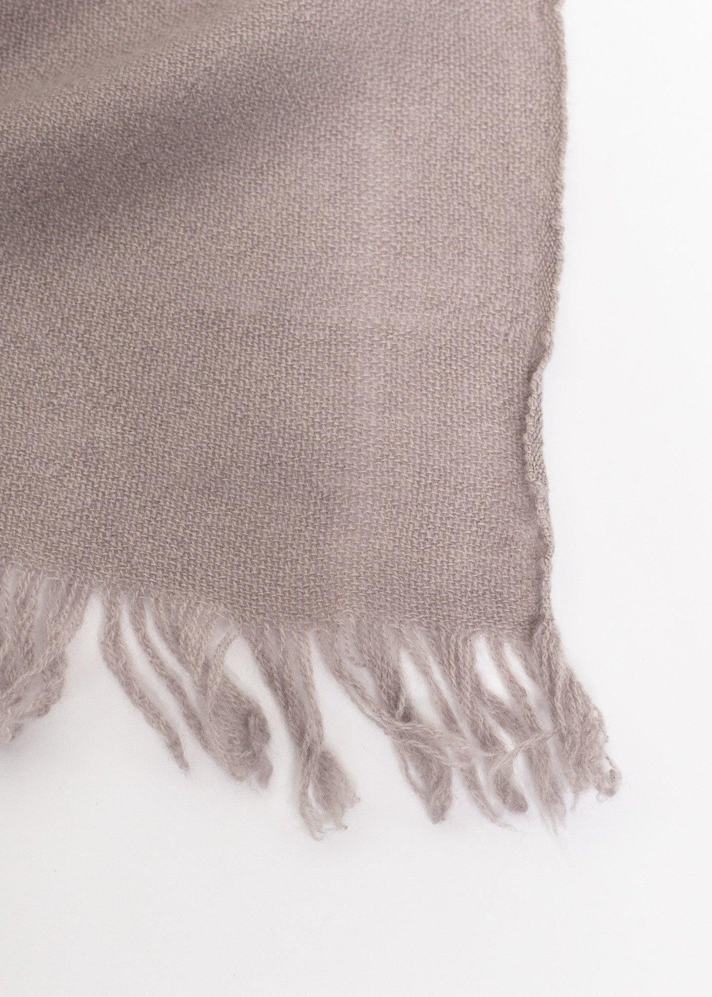 Simple Scarf in Latte.