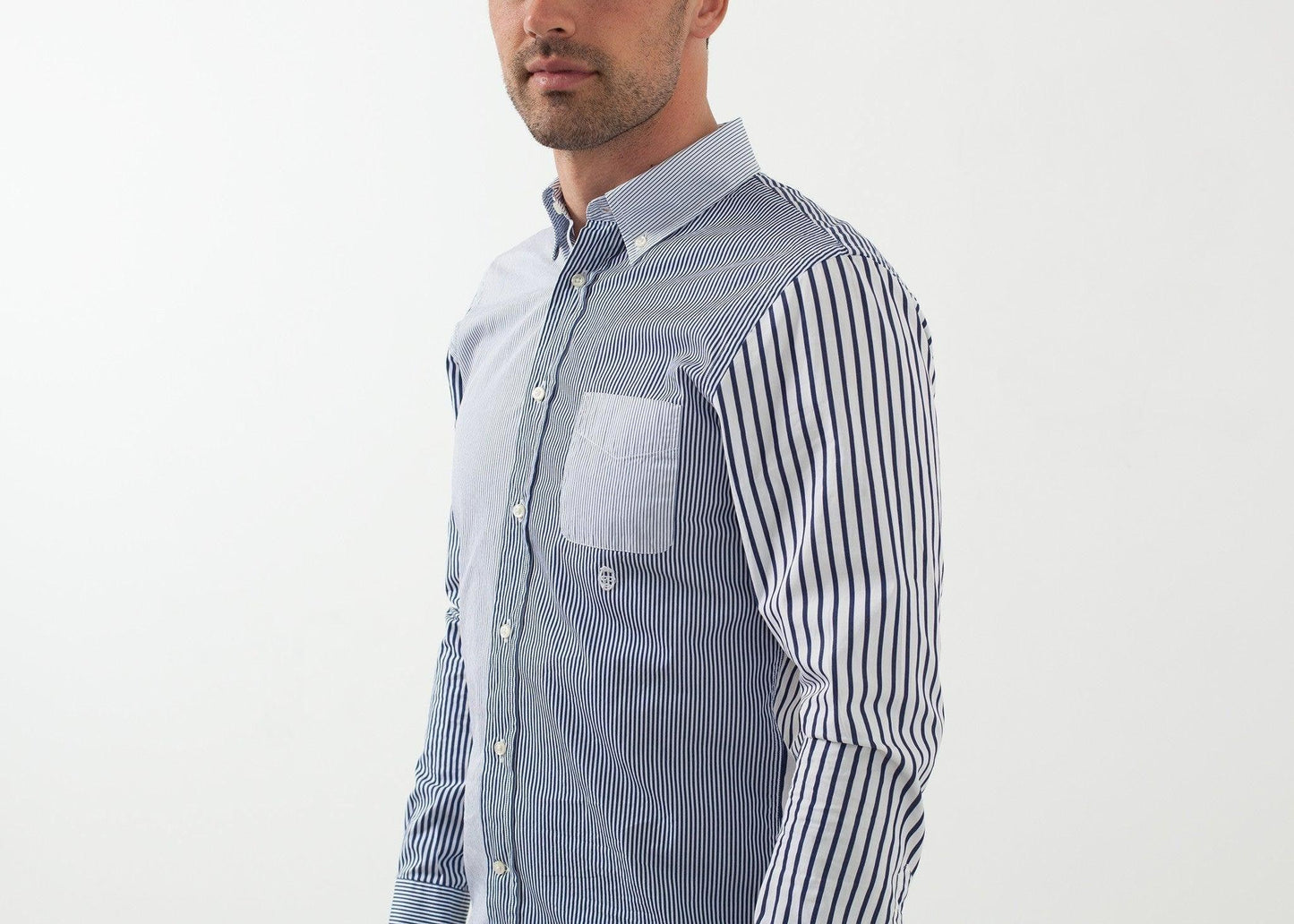 Striped Button Up.