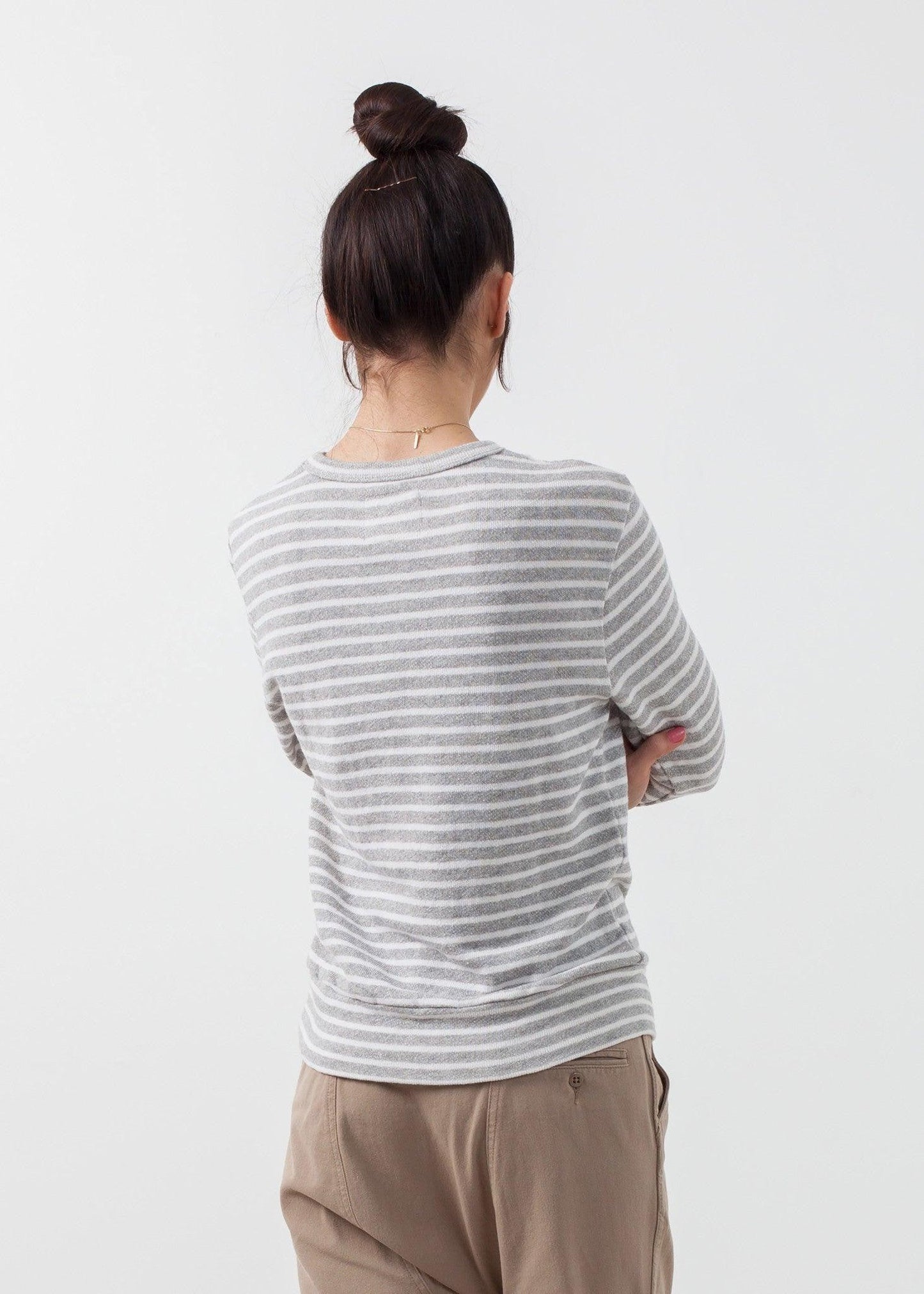 Striped Pullover.