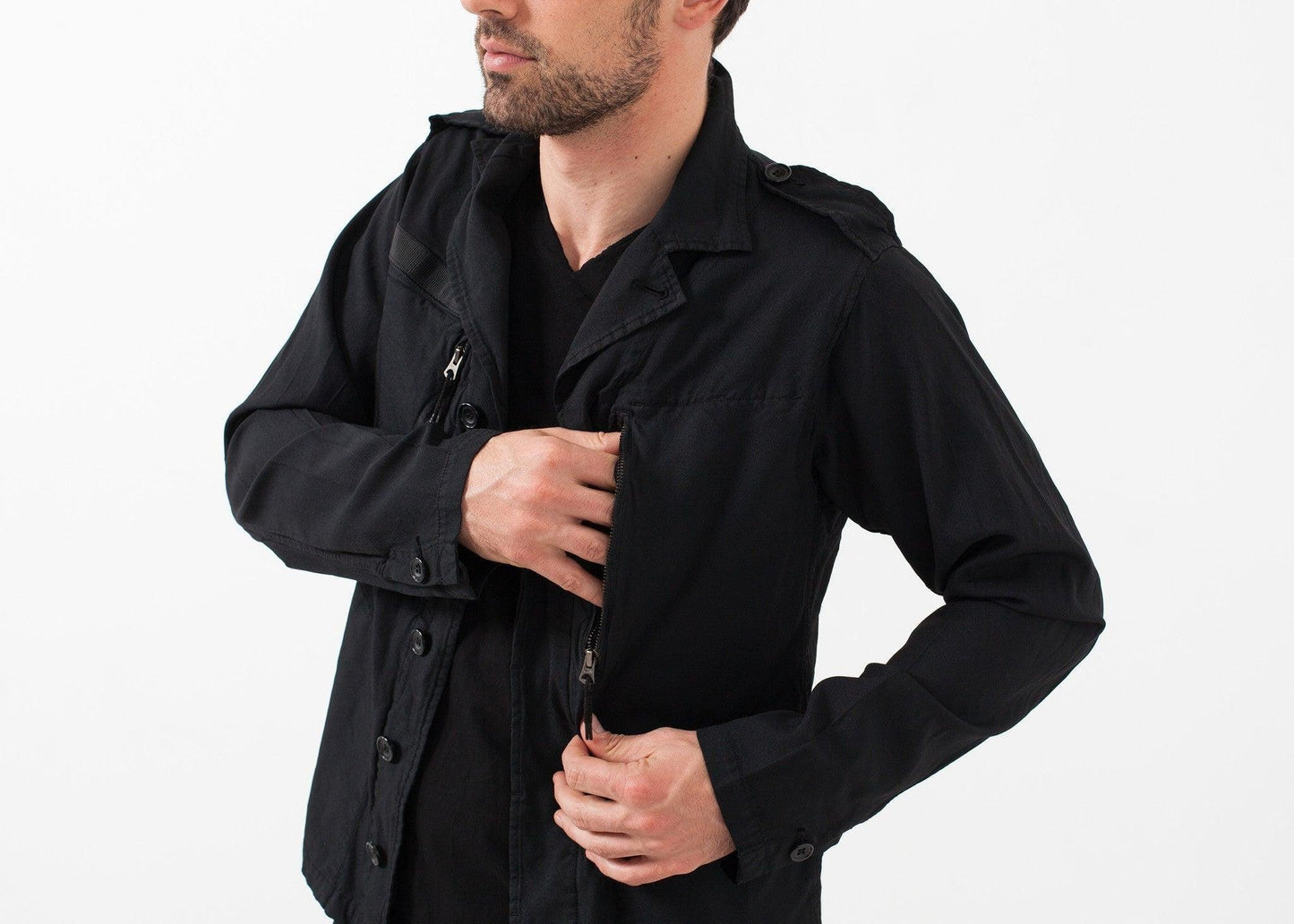 Zipper Jacket.