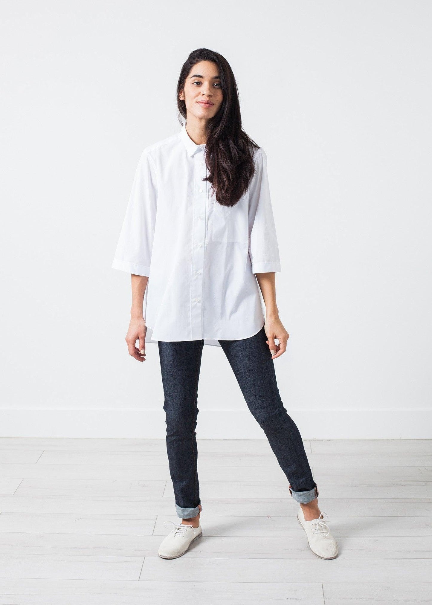 Skinny Stretch Jean in Indigo.