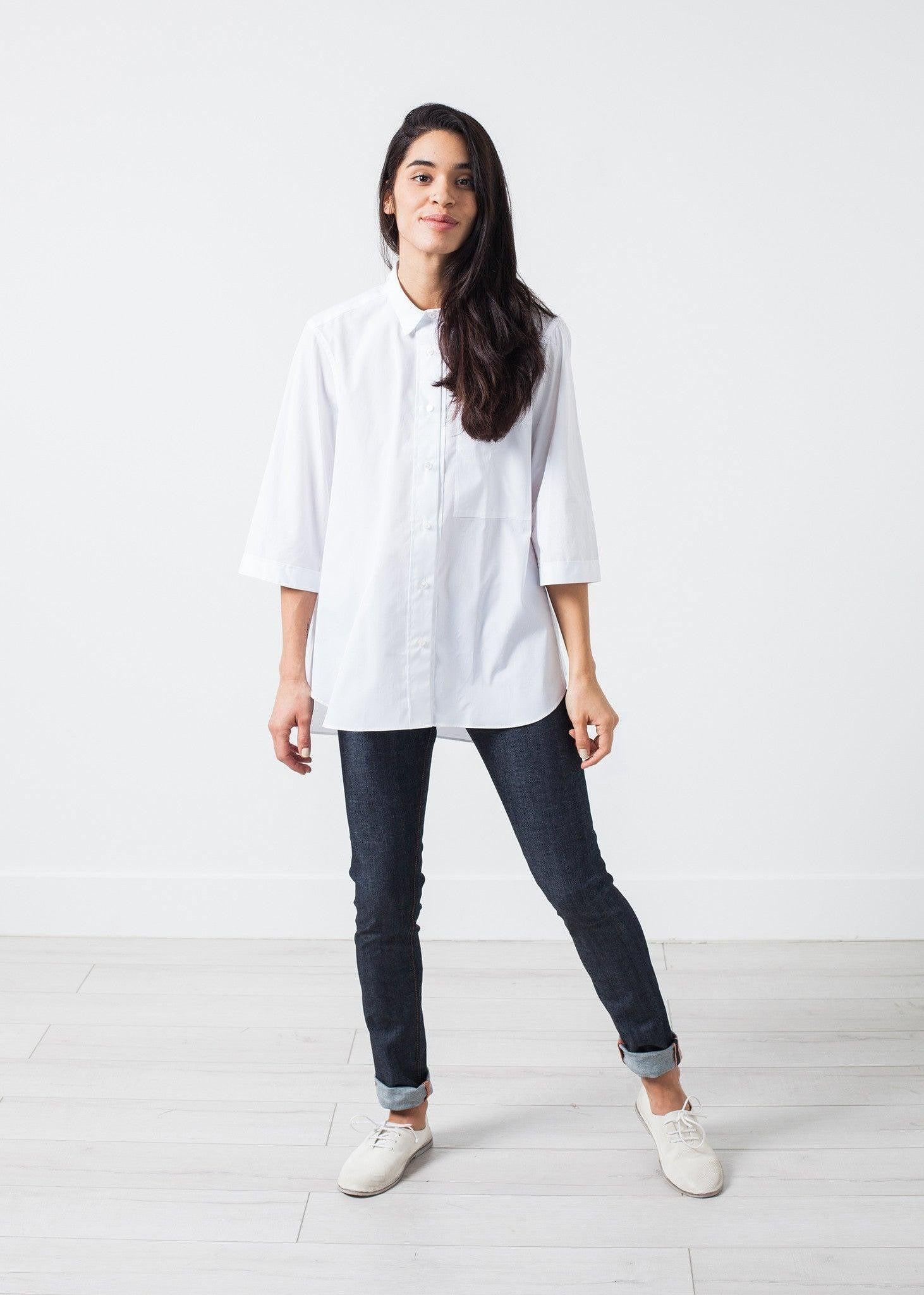 Skinny Stretch Jean in Indigo.