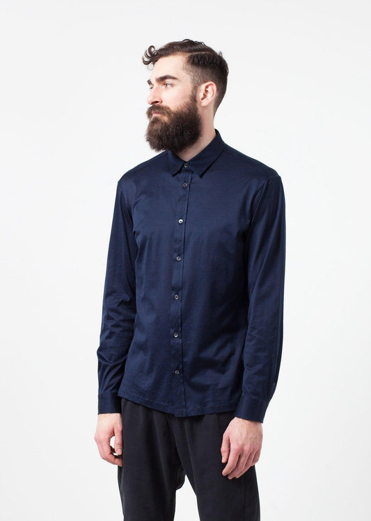 Scotland Button-Up in Navy.