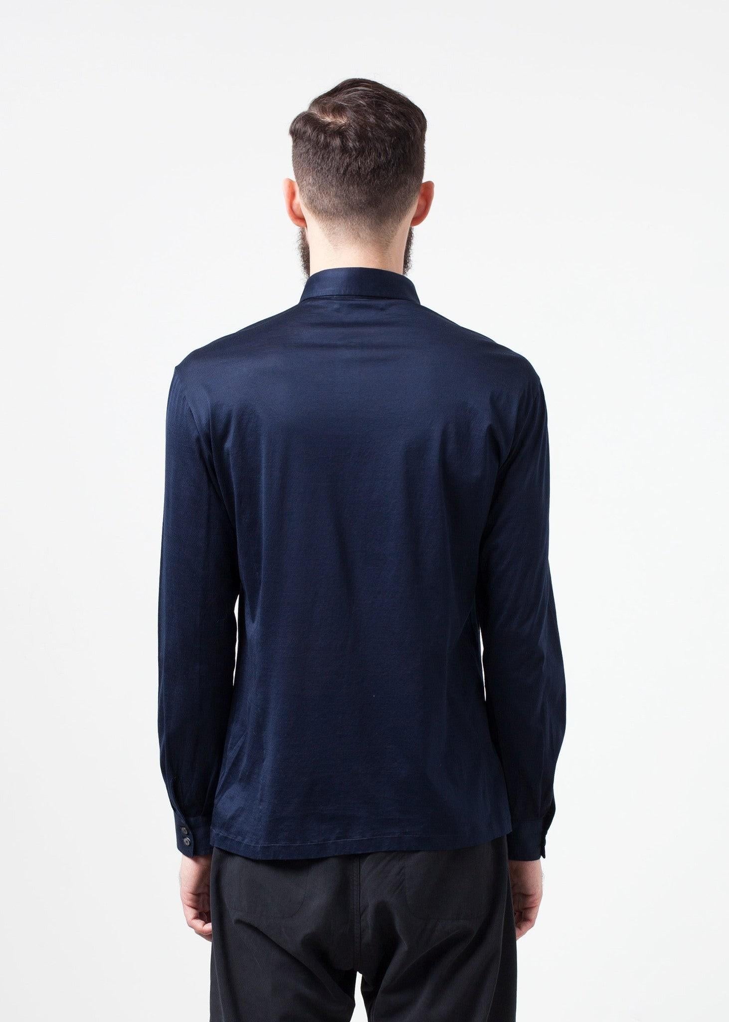 Scotland Button-Up in Navy.