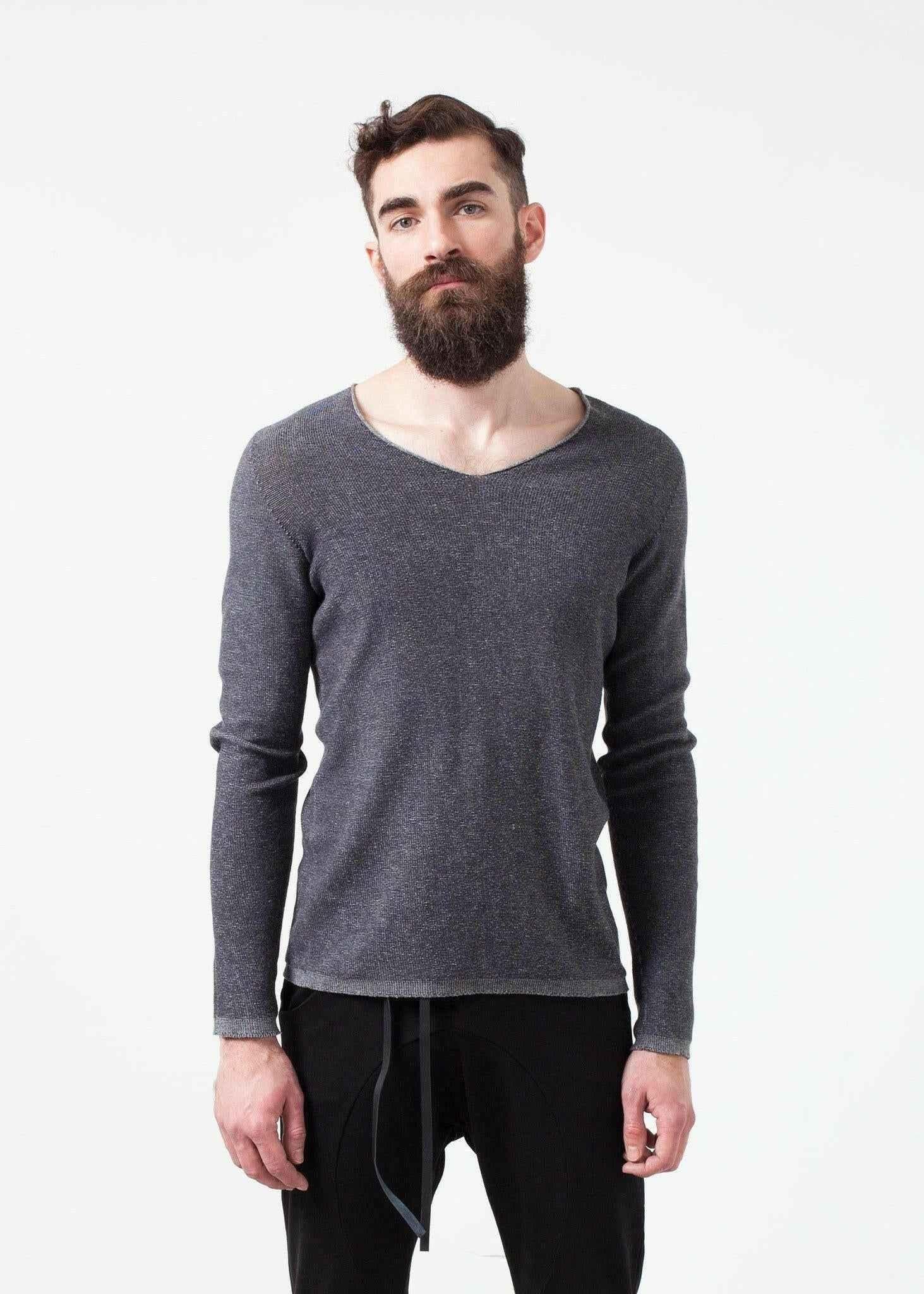Curios Sweatshirt in Steel Grey.
