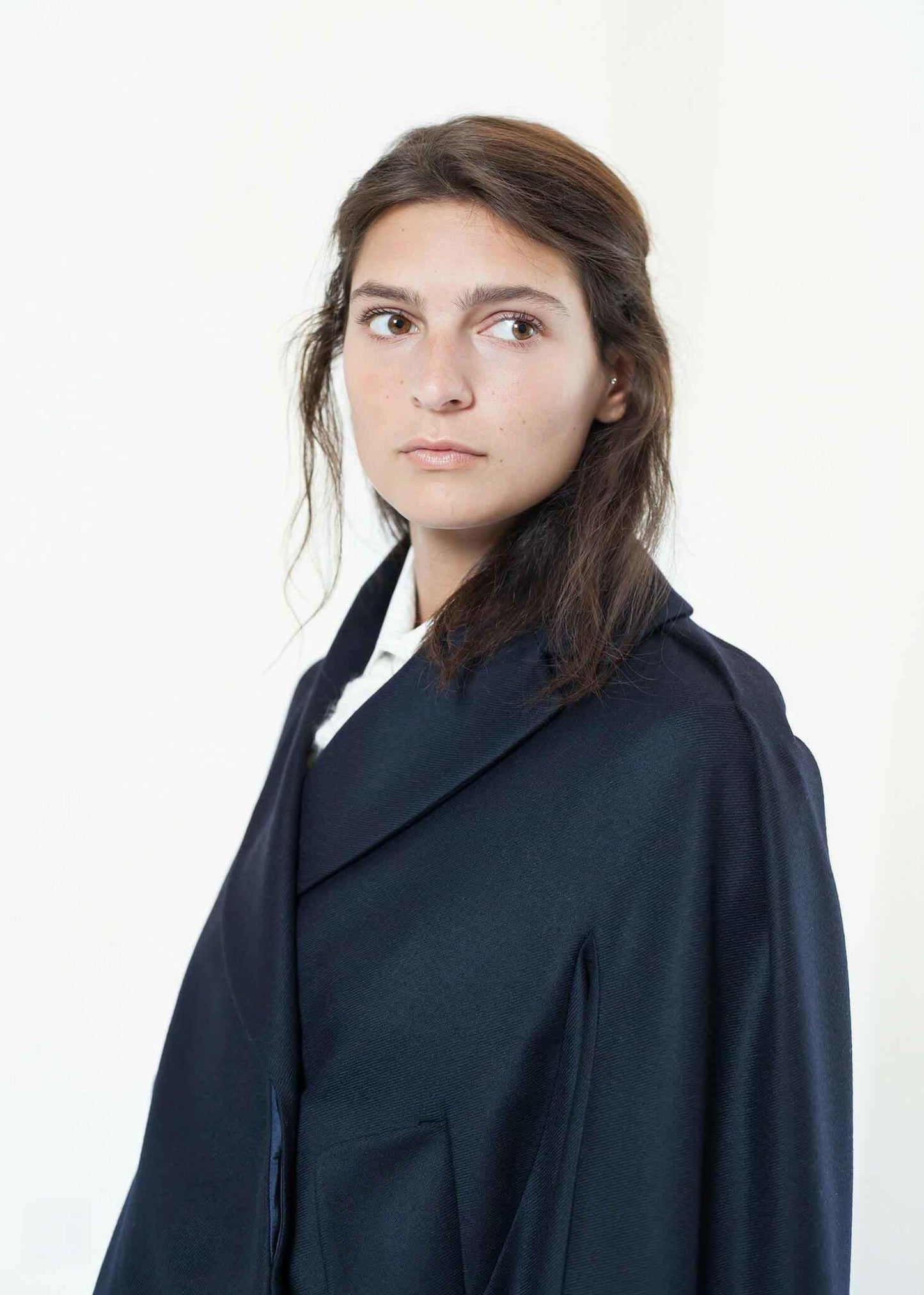 Wool Cocoon Jacket.