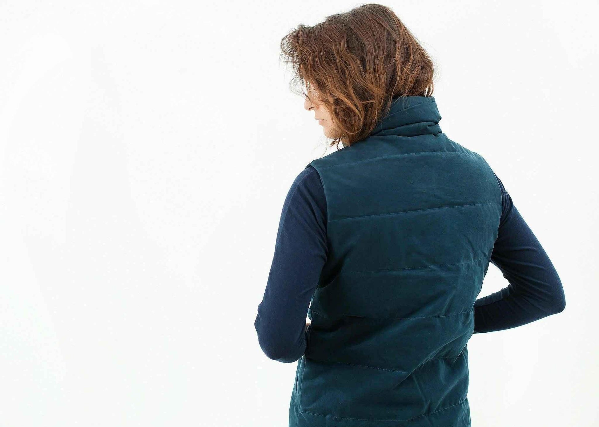 Ludo Vest in Marine.