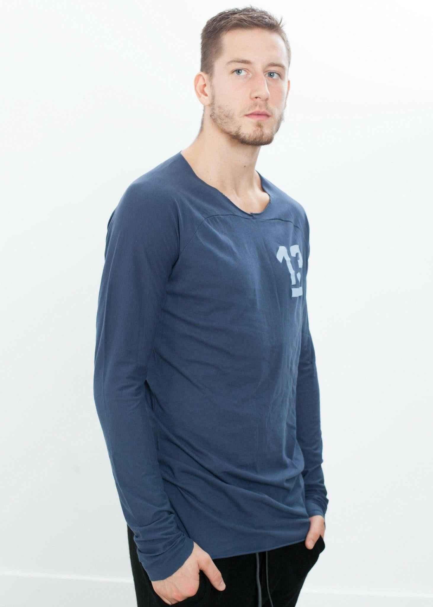 Antidote "13" Tee in Mood Indigo.