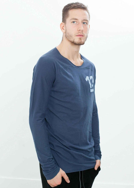 Antidote "13" Tee in Mood Indigo.