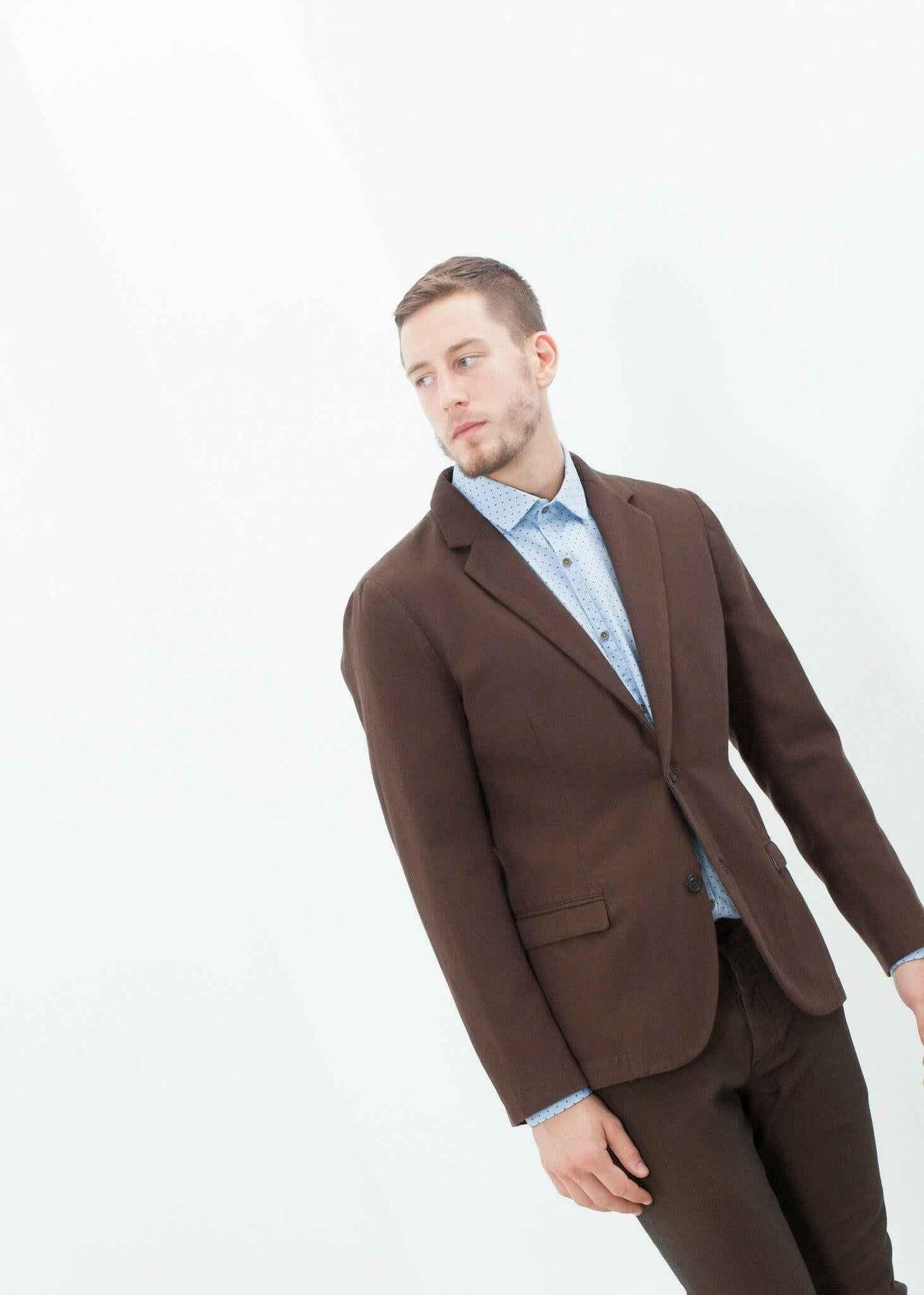 Sport Jacket in Brown.
