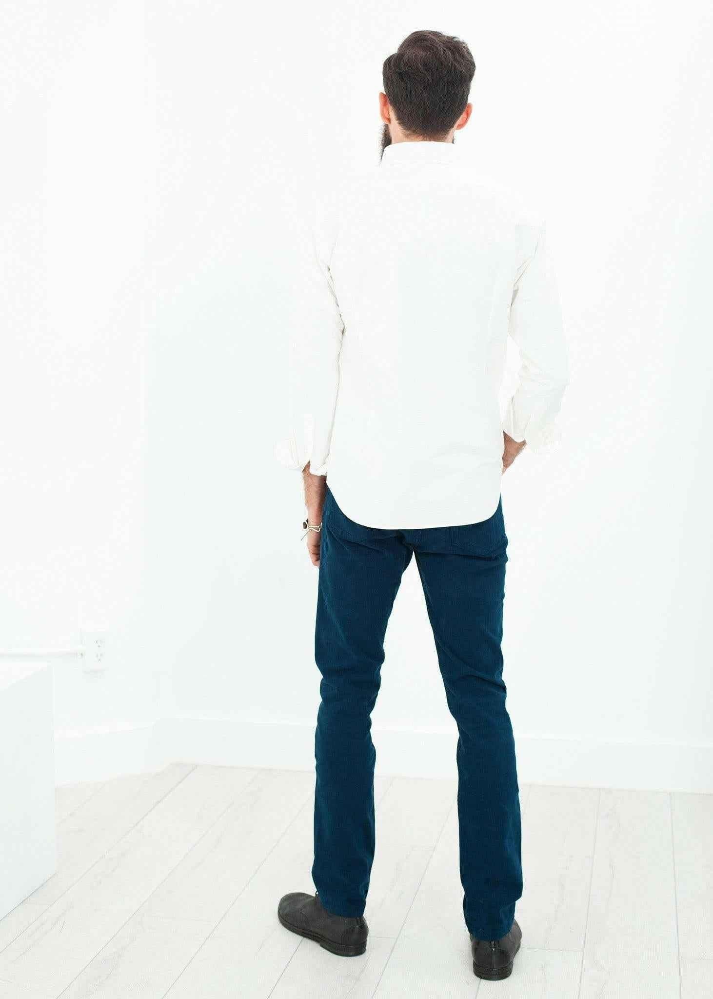 Alex Twill Pant in Mariner.