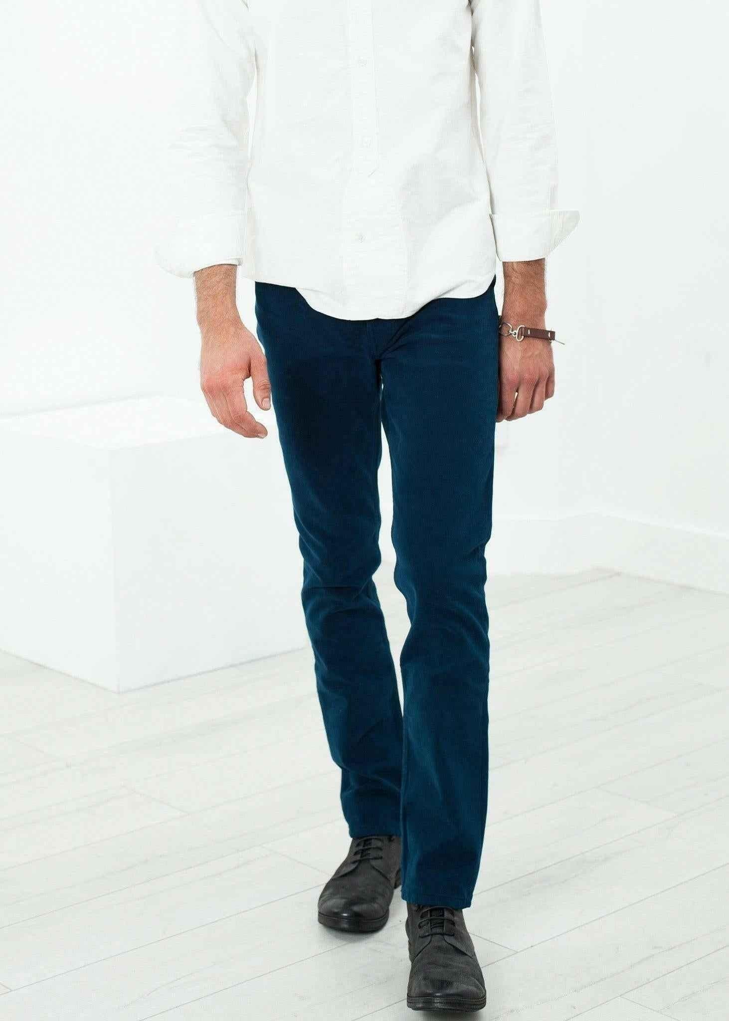 Alex Twill Pant in Mariner.