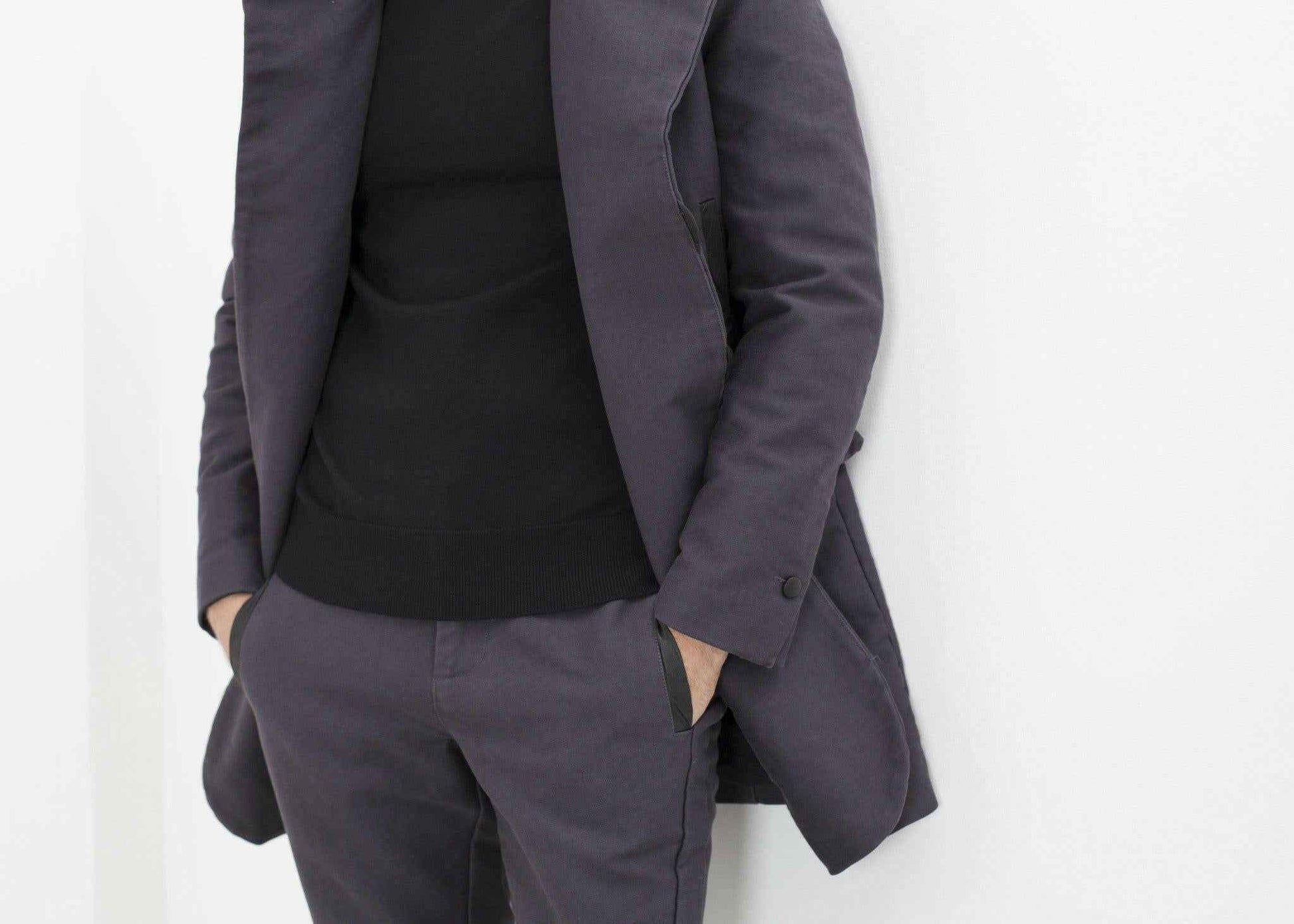 Taban Coat in Phantom.