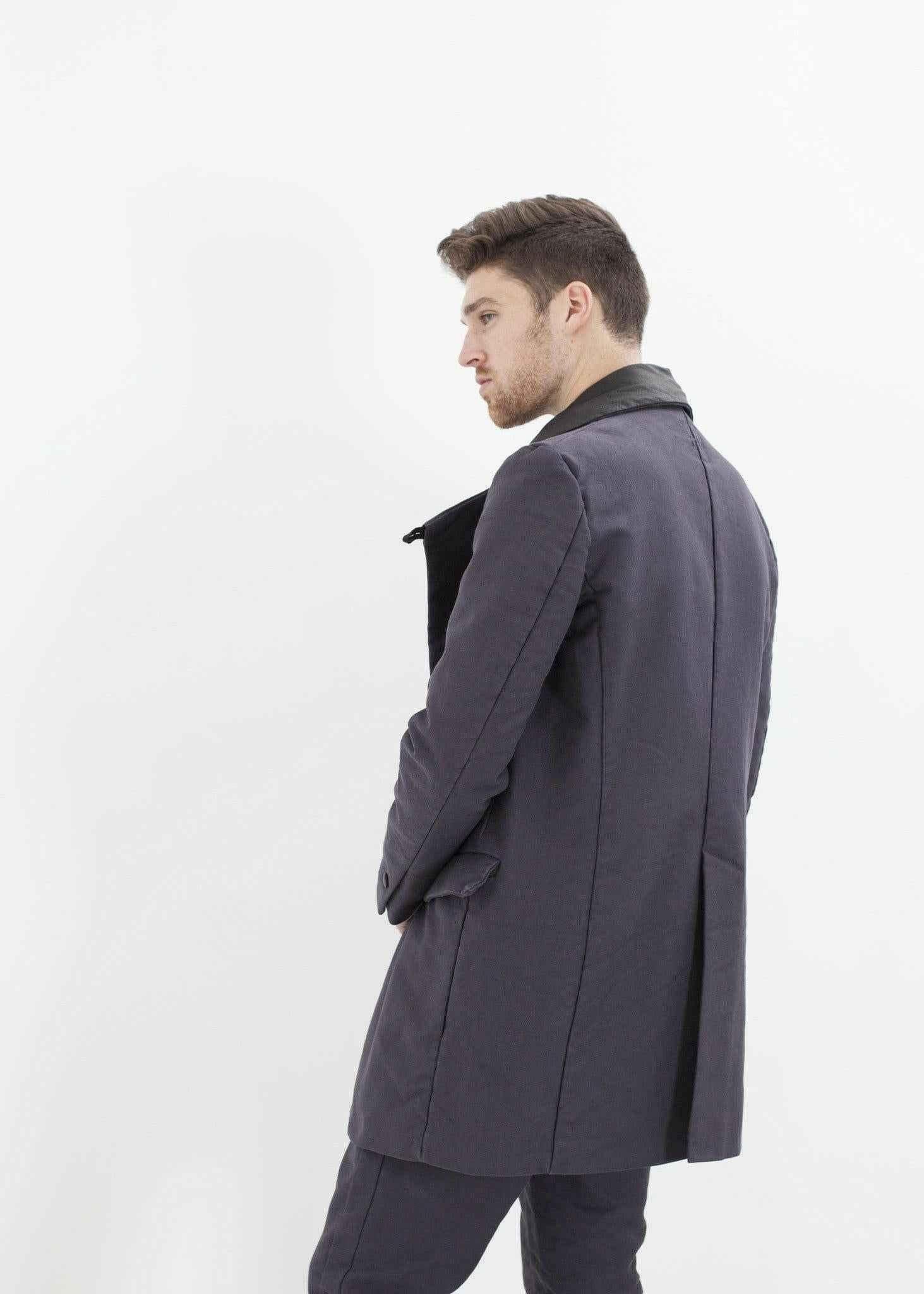 Taban Coat in Phantom.