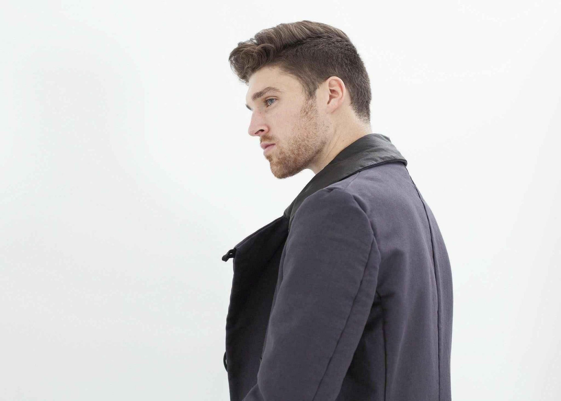 Taban Coat in Phantom.