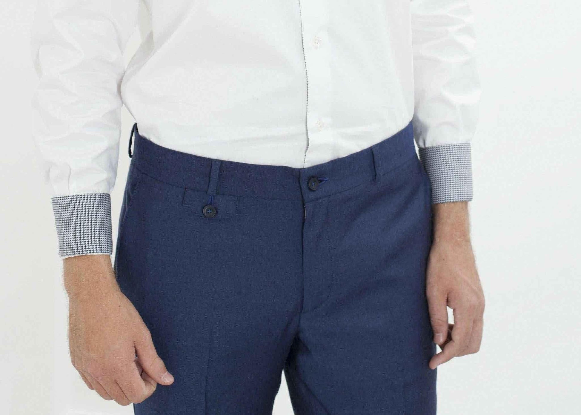 Sheridan Trouser in Blue.