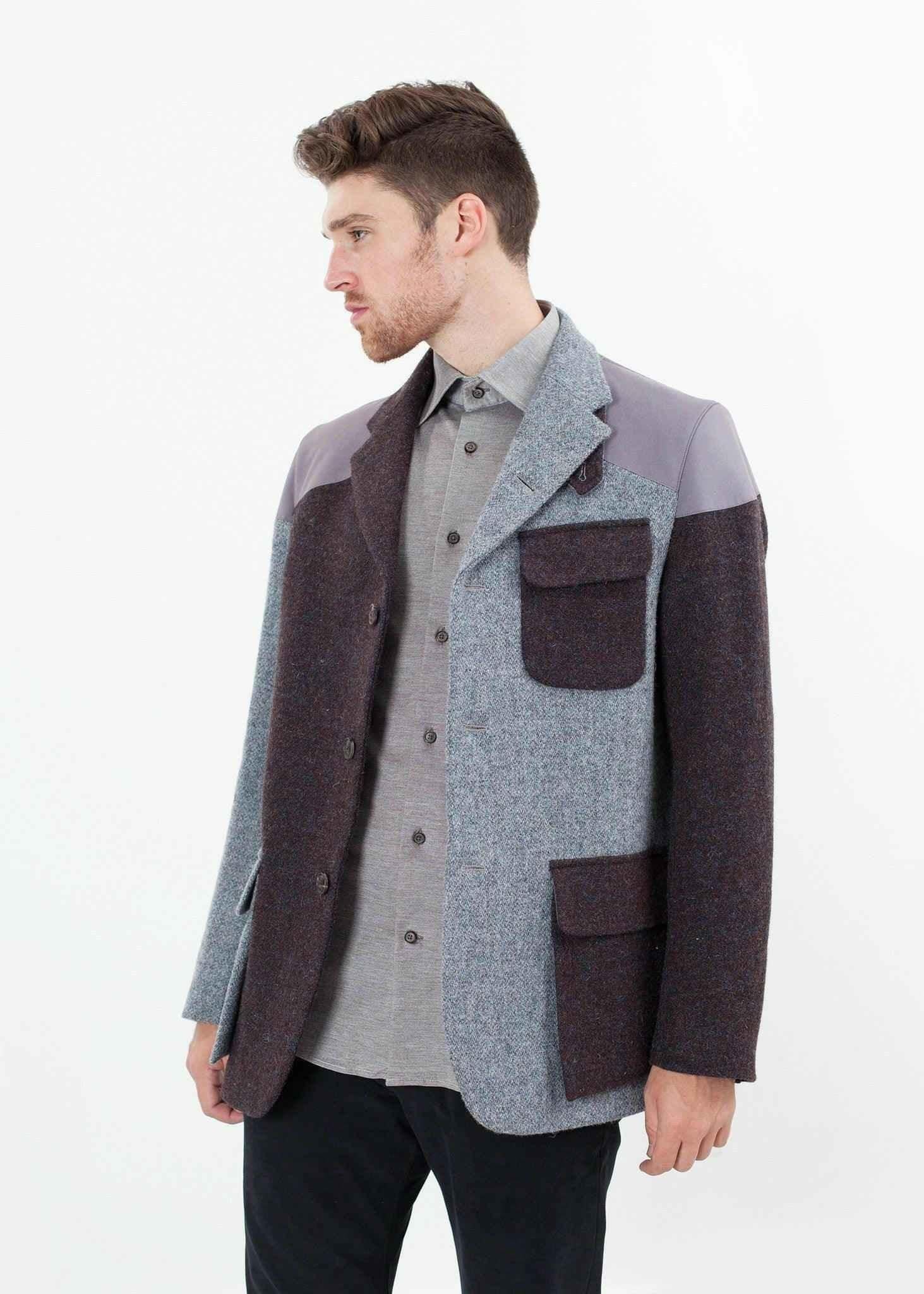 Crazy Mallory Jacket in Blue Mix.
