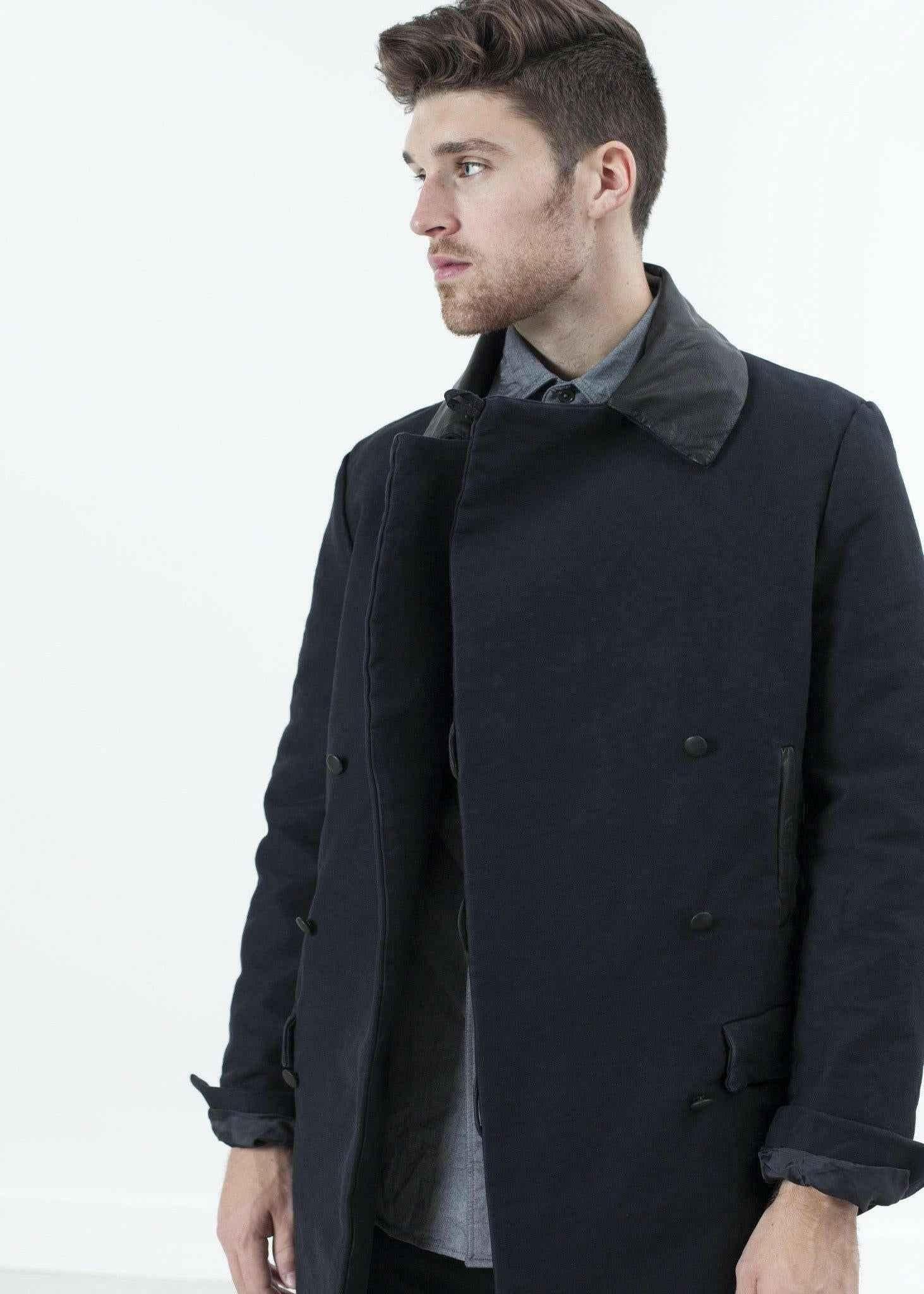 Taban Coat in Black.