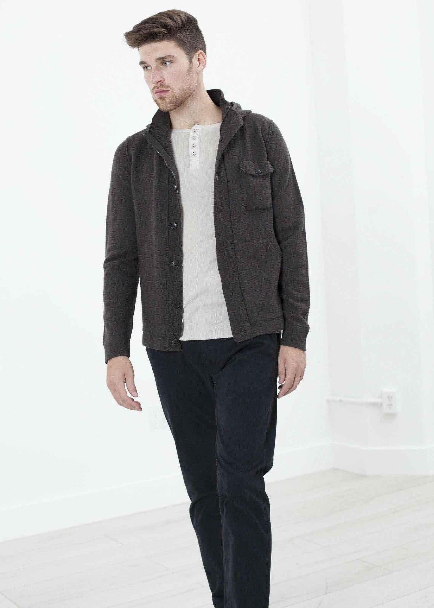 Hubbard Jacket in Dark Green.