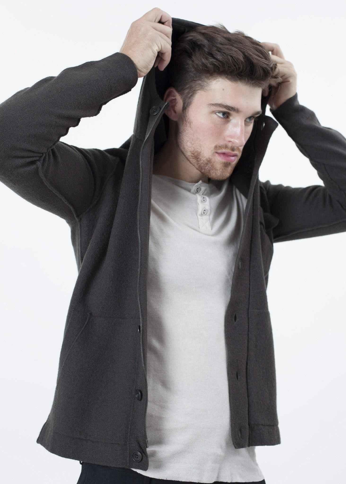Hubbard Jacket in Dark Green.