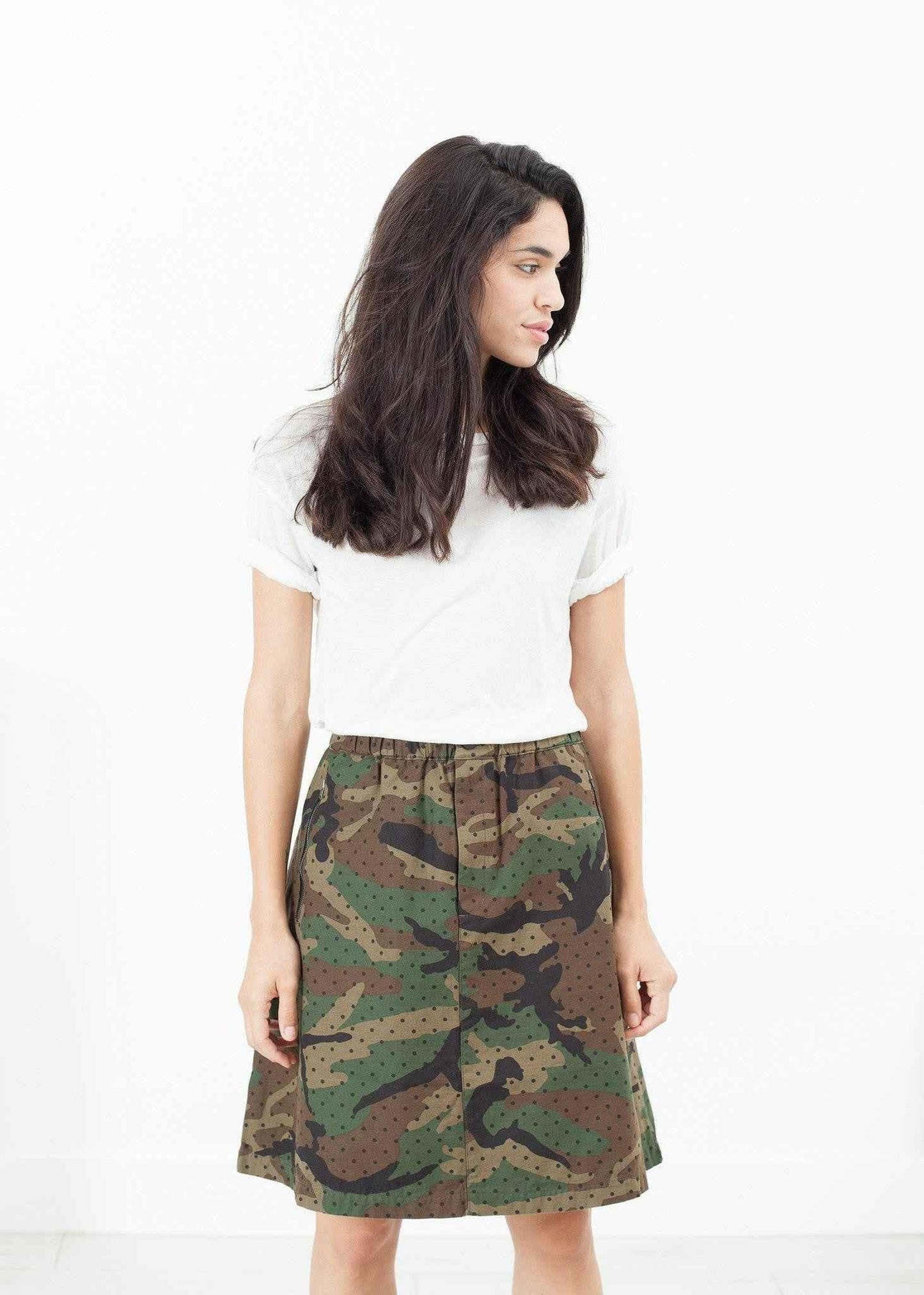 Military Skirt in Camo.