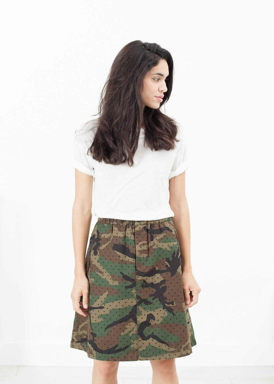 Military Skirt in Camo.