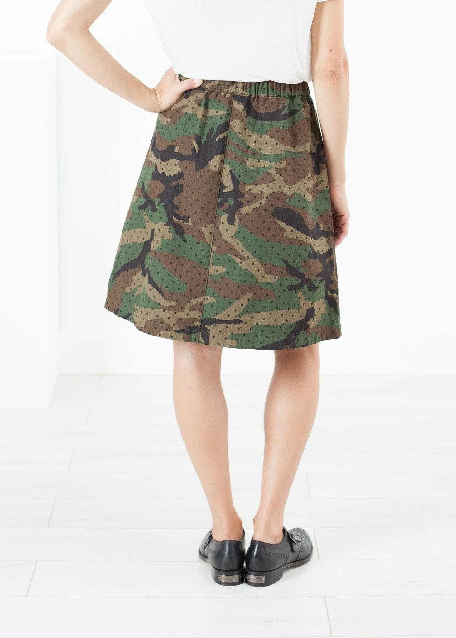 Military Skirt in Camo.