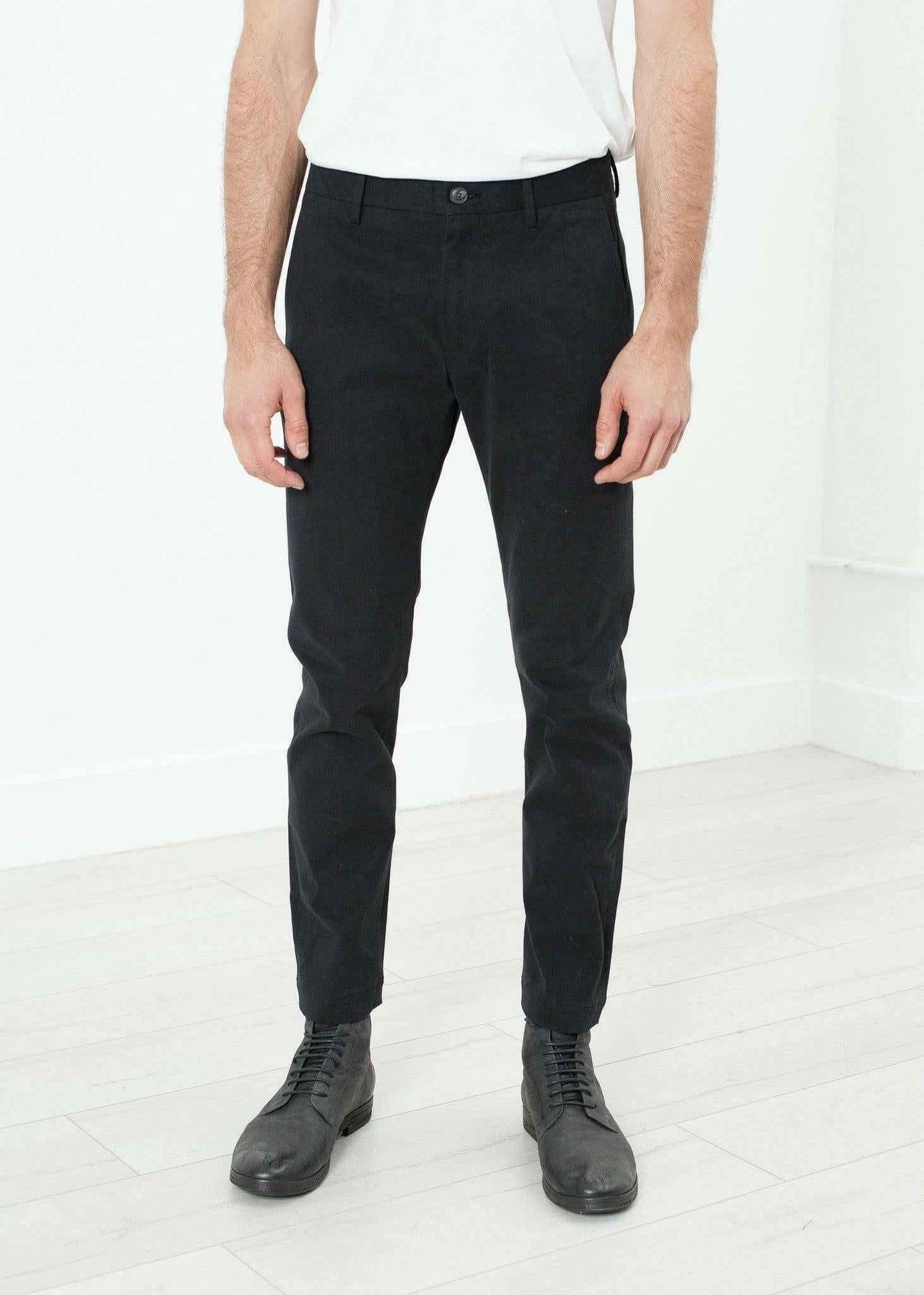 Men's Chino in Black.