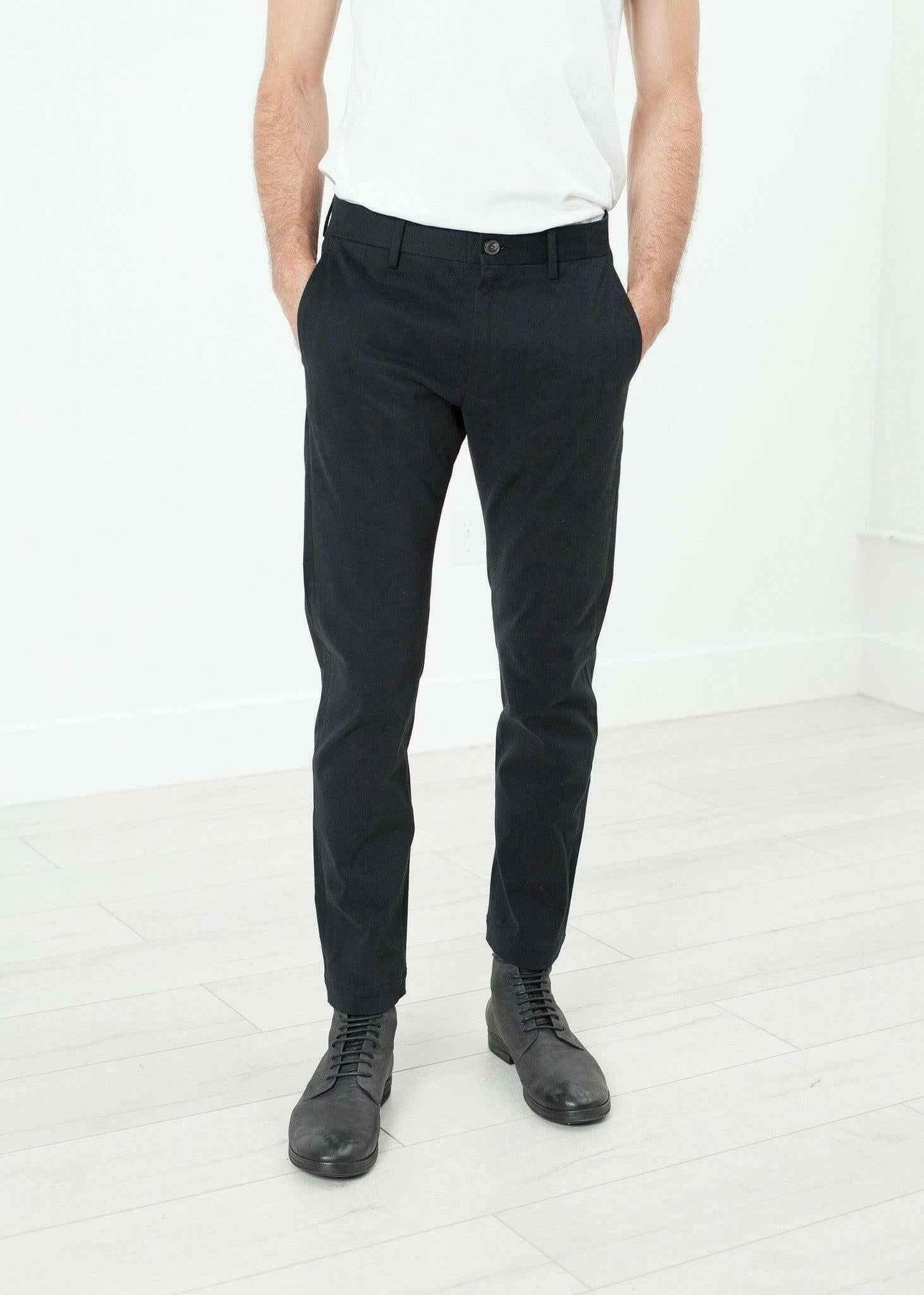 Men's Chino in Black.