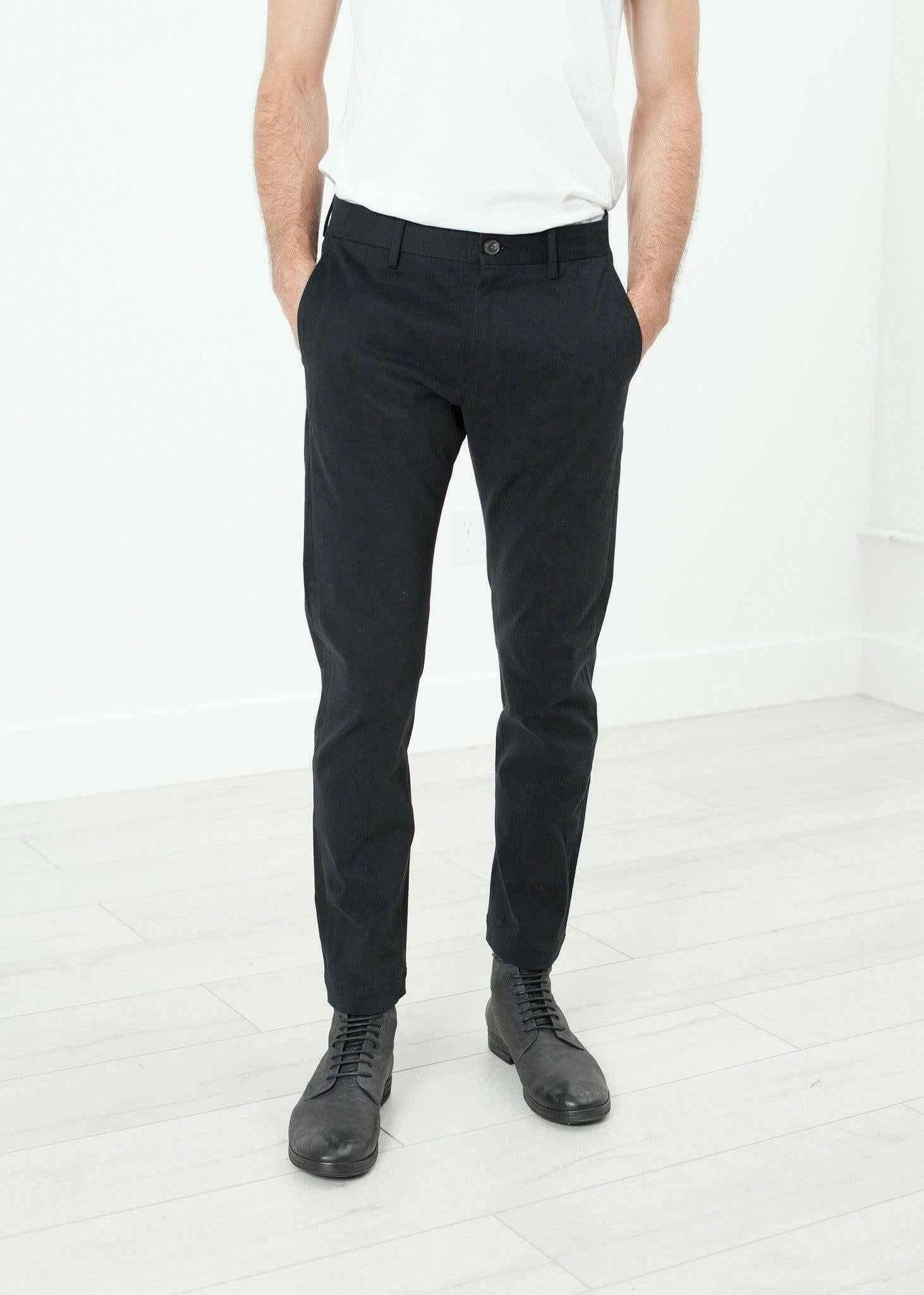 Men's Chino in Black.
