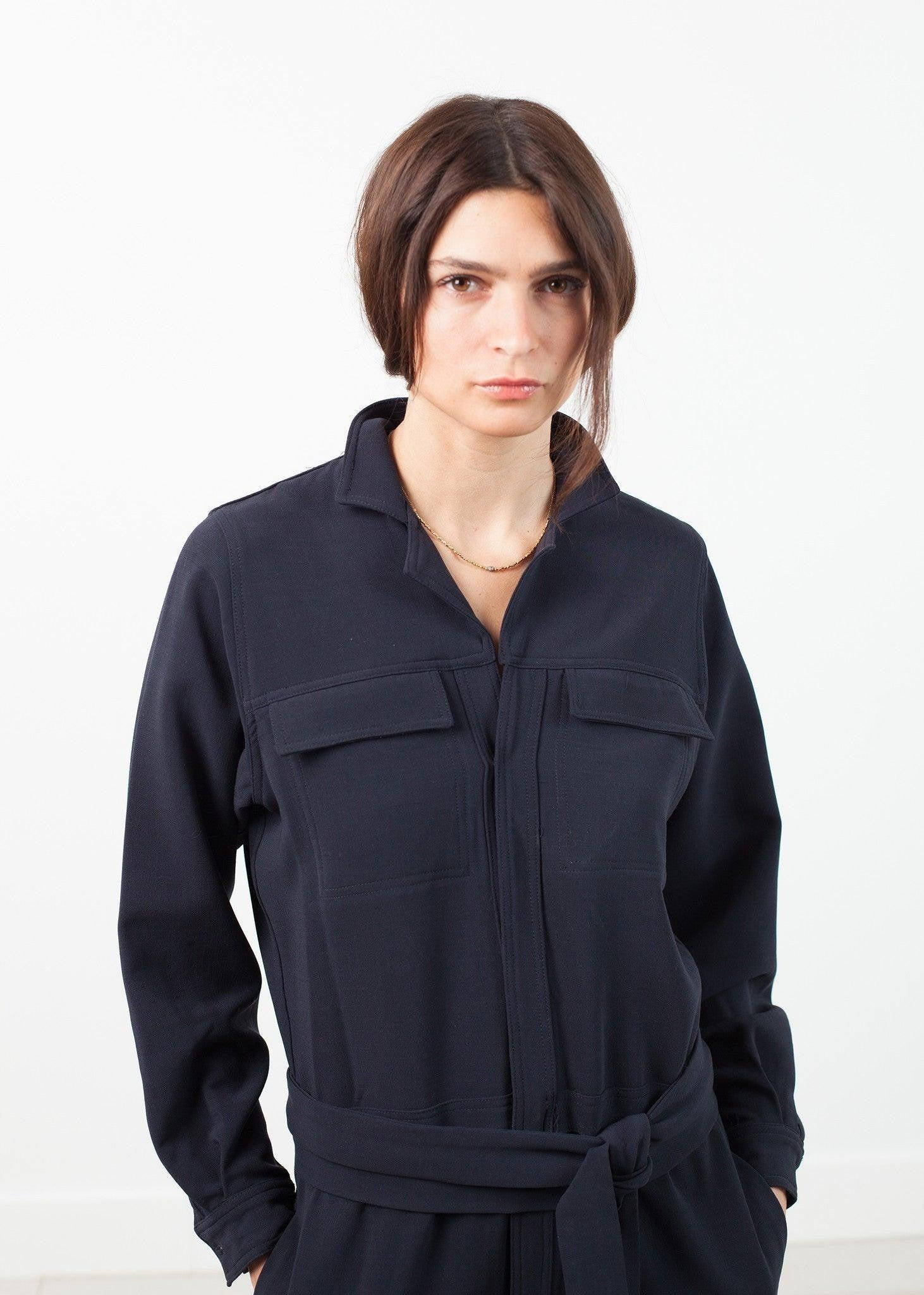 Worker Jumpsuit in Navy.