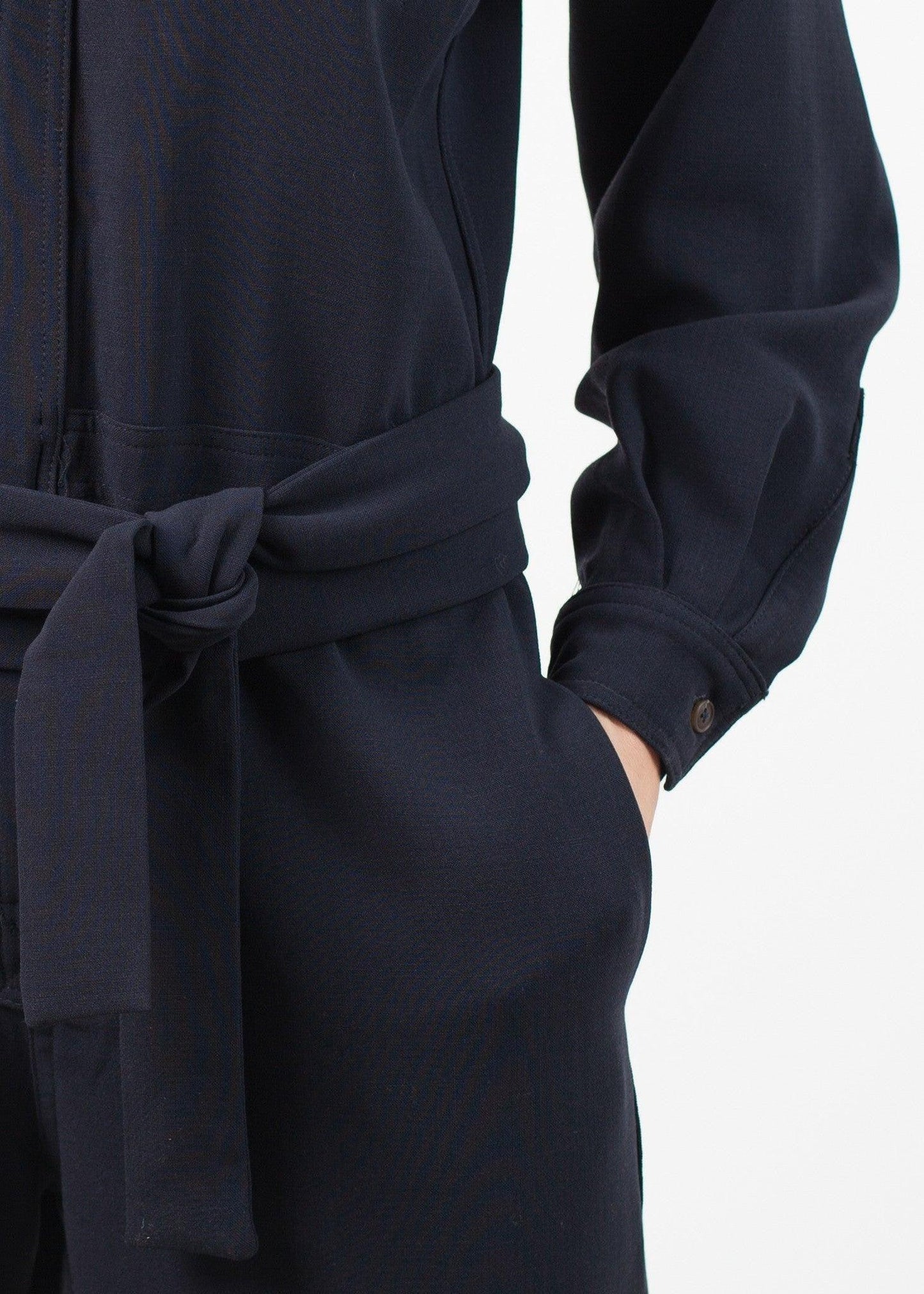 Worker Jumpsuit in Navy.