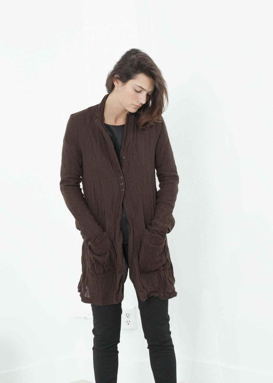 Ghost Wool Jacket in Brown.