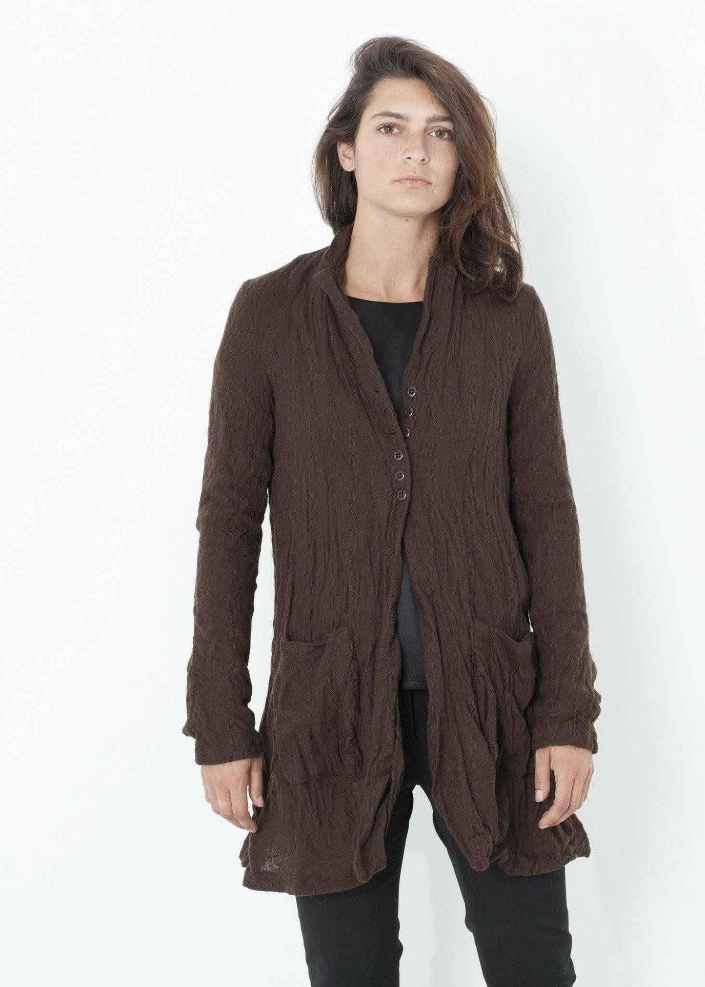 Ghost Wool Jacket in Brown.