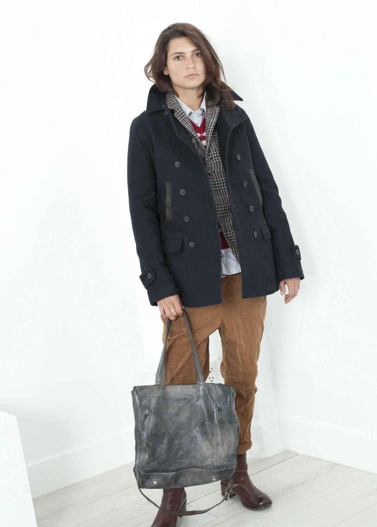 Zola Coat in Black.