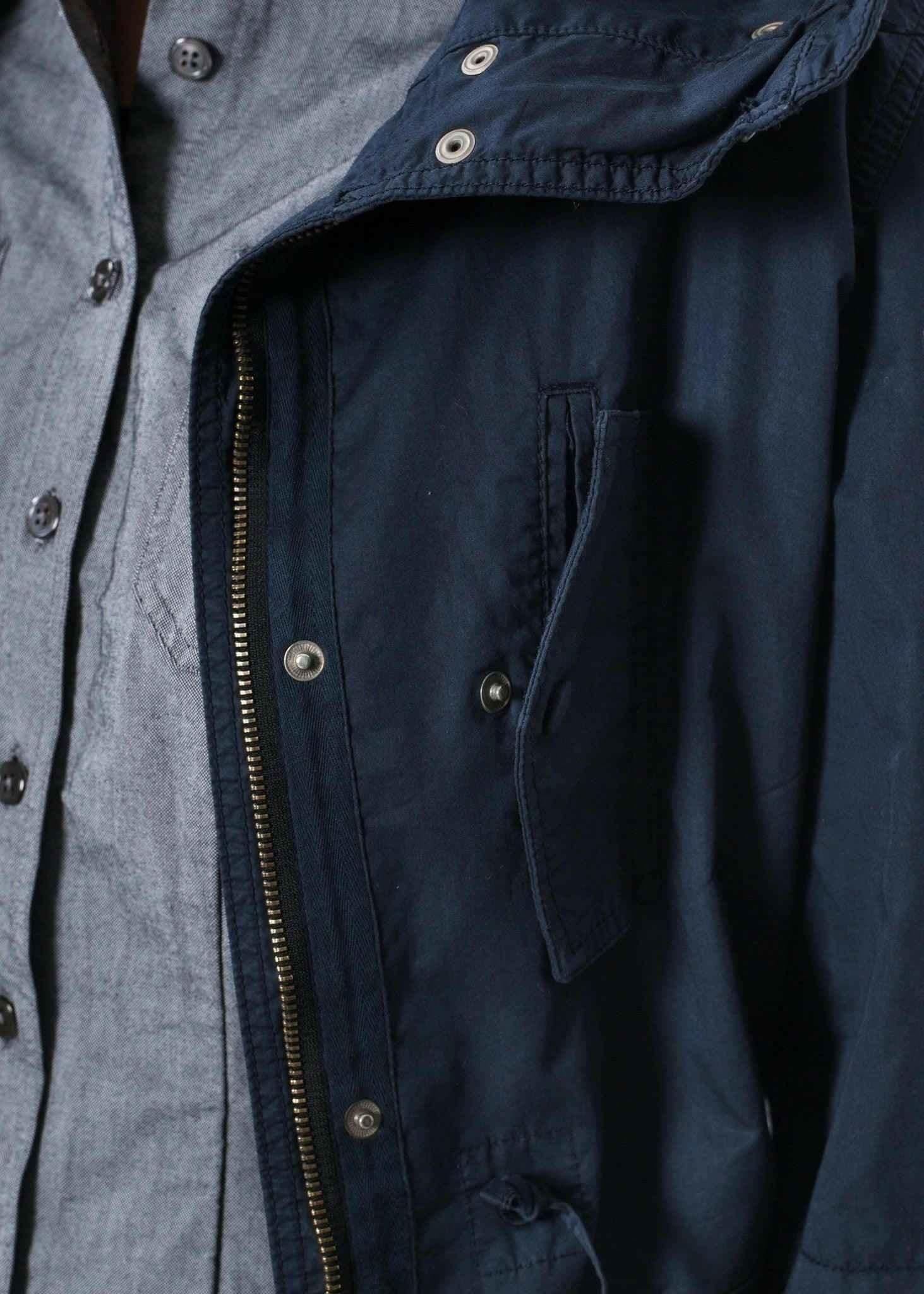 Marquee Coat in Steel.