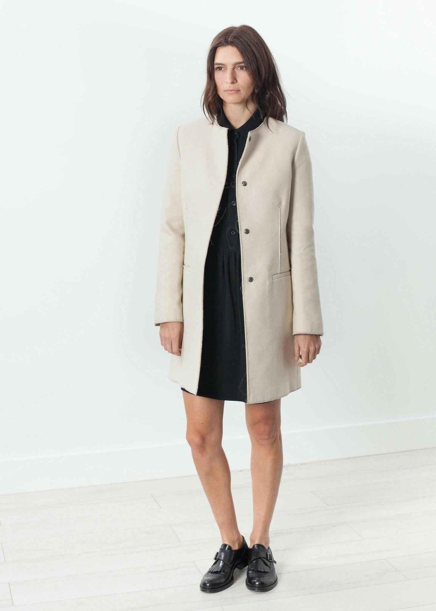 Tessuto Jacket in Cream.
