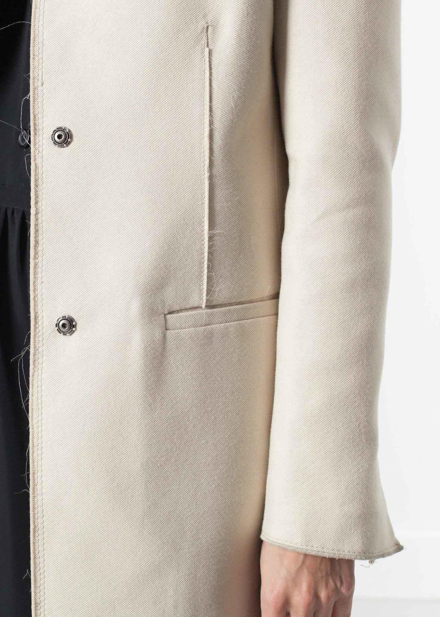 Tessuto Jacket in Cream.