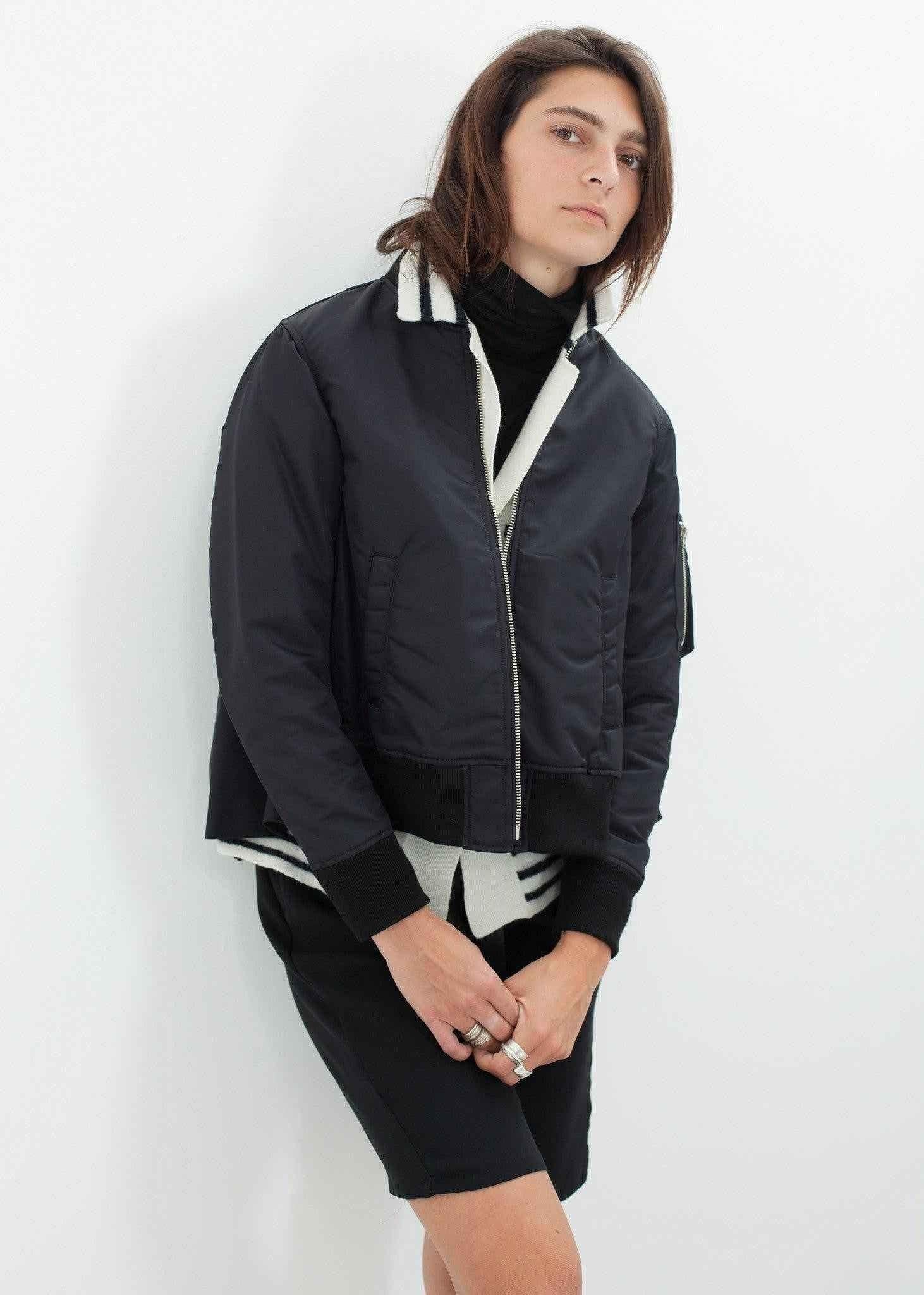Swing Bomber in Black.