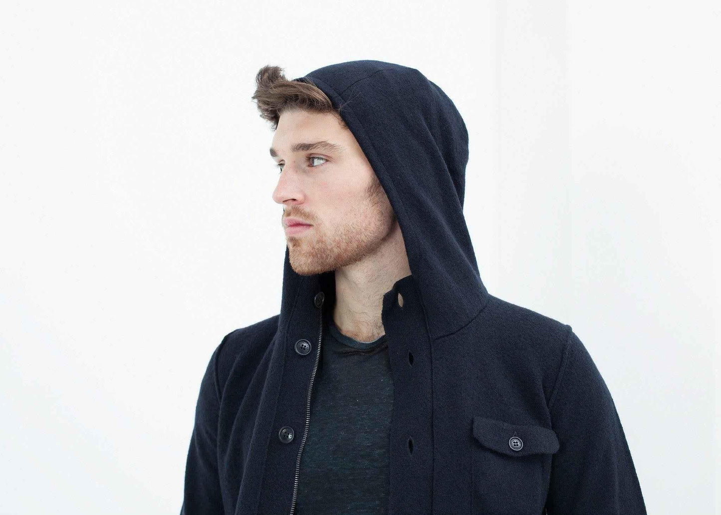 Hubbard Jacket in Navy.