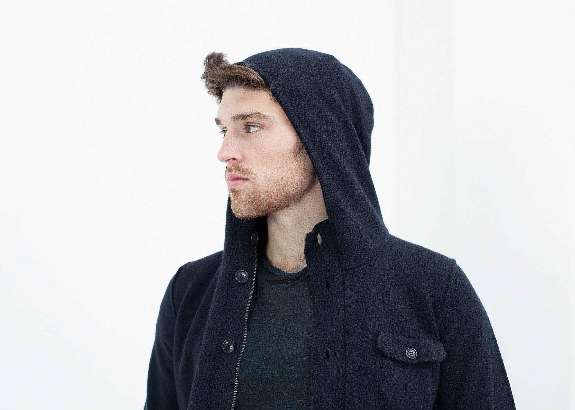 Hubbard Jacket in Navy.