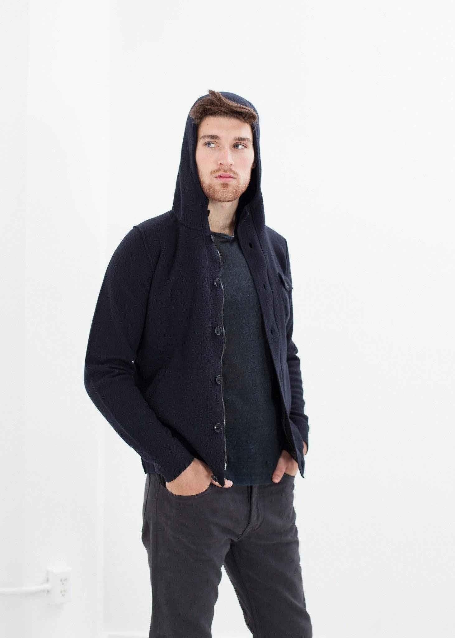 Hubbard Jacket in Navy.